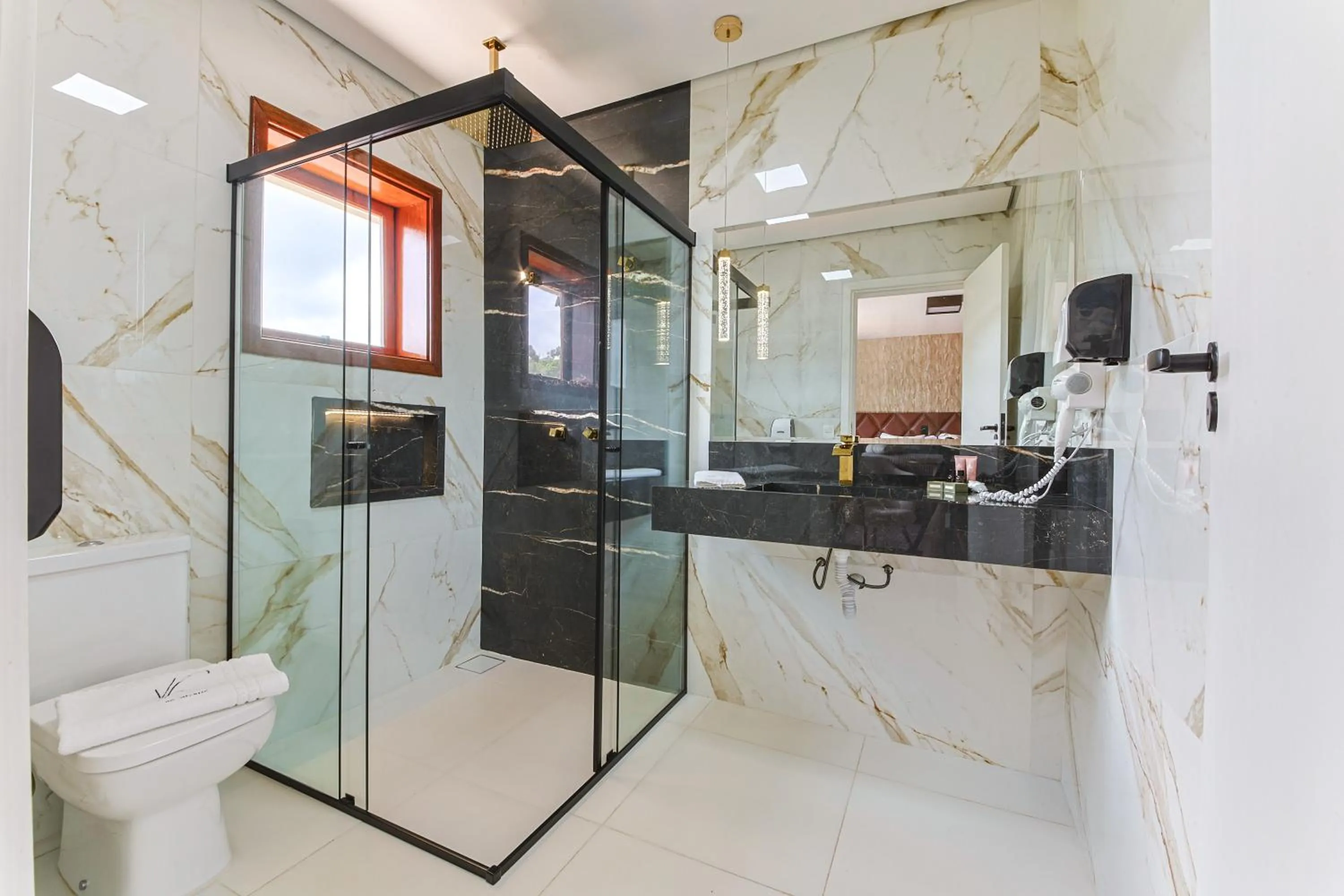 Shower in La Vita Pousada de Charme