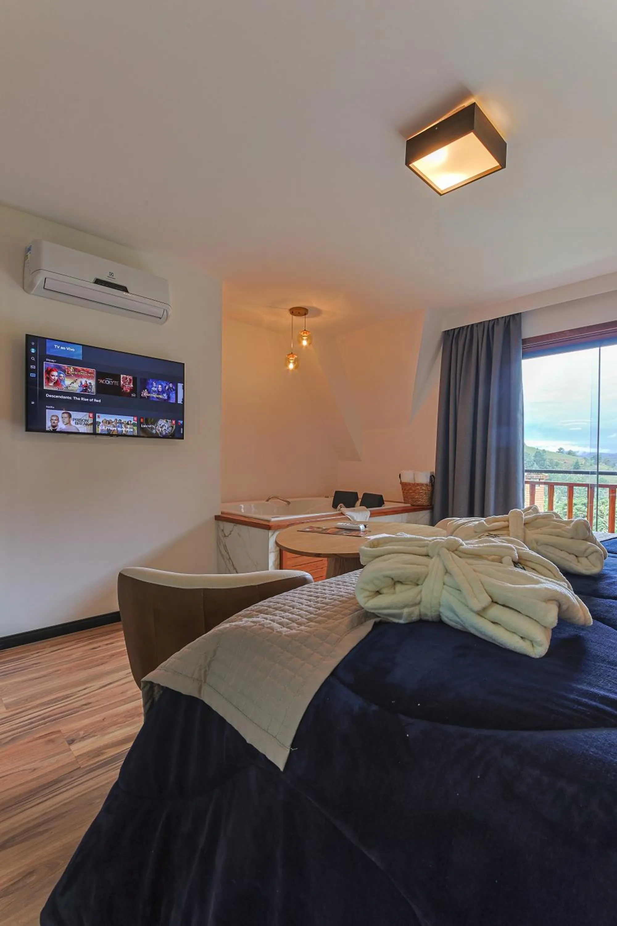 Bed in La Vita Pousada de Charme