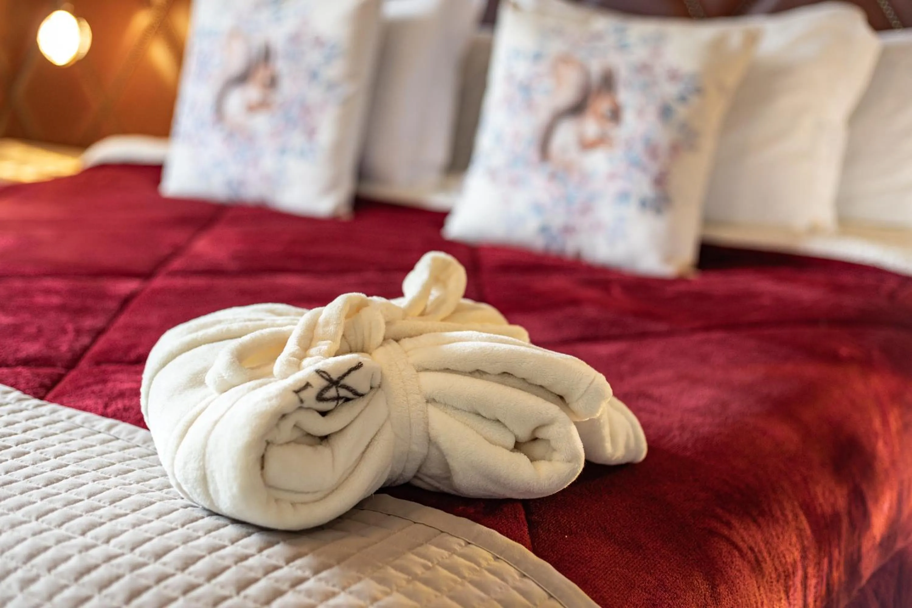 Bed in La Vita Pousada de Charme