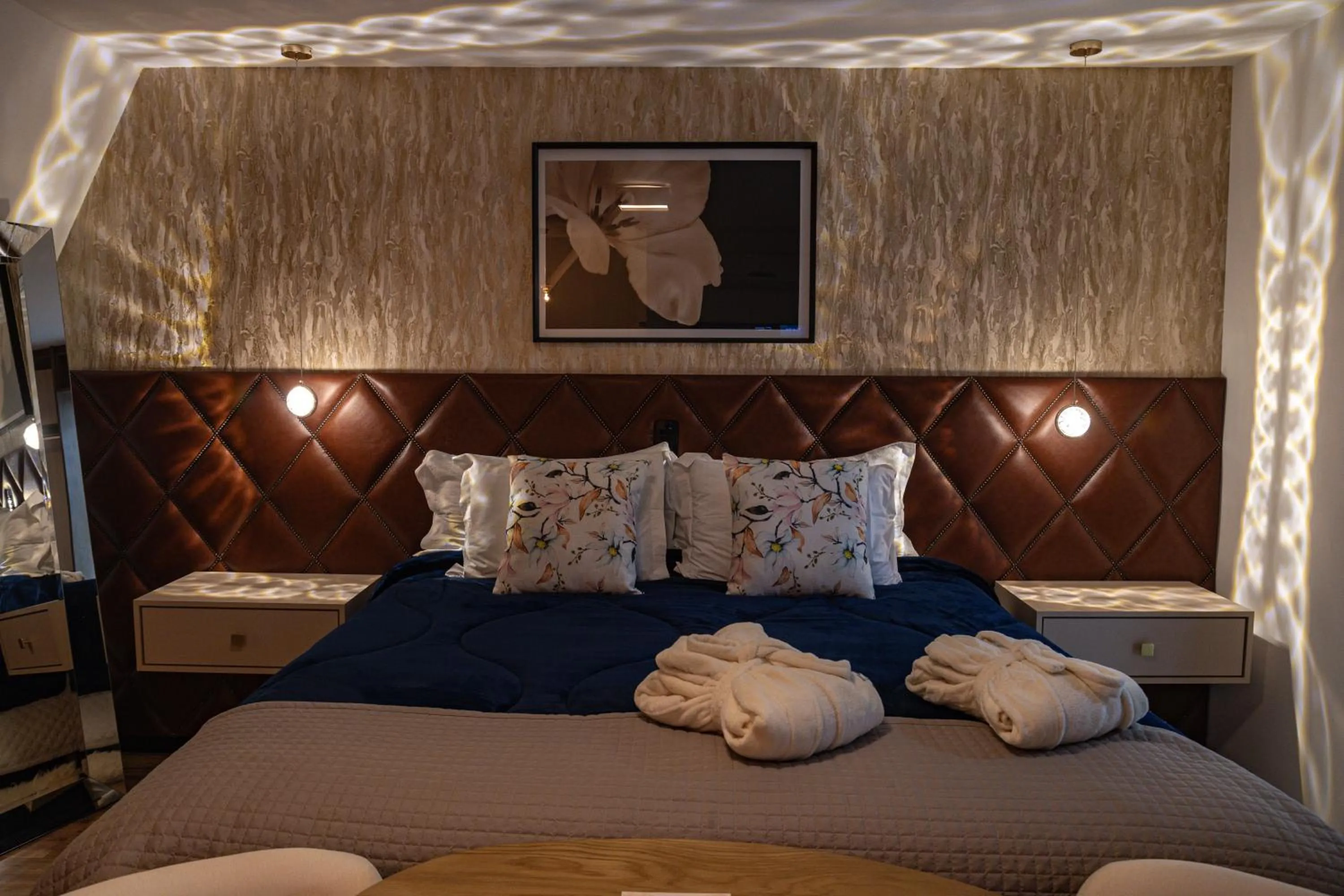 Bed in La Vita Pousada de Charme