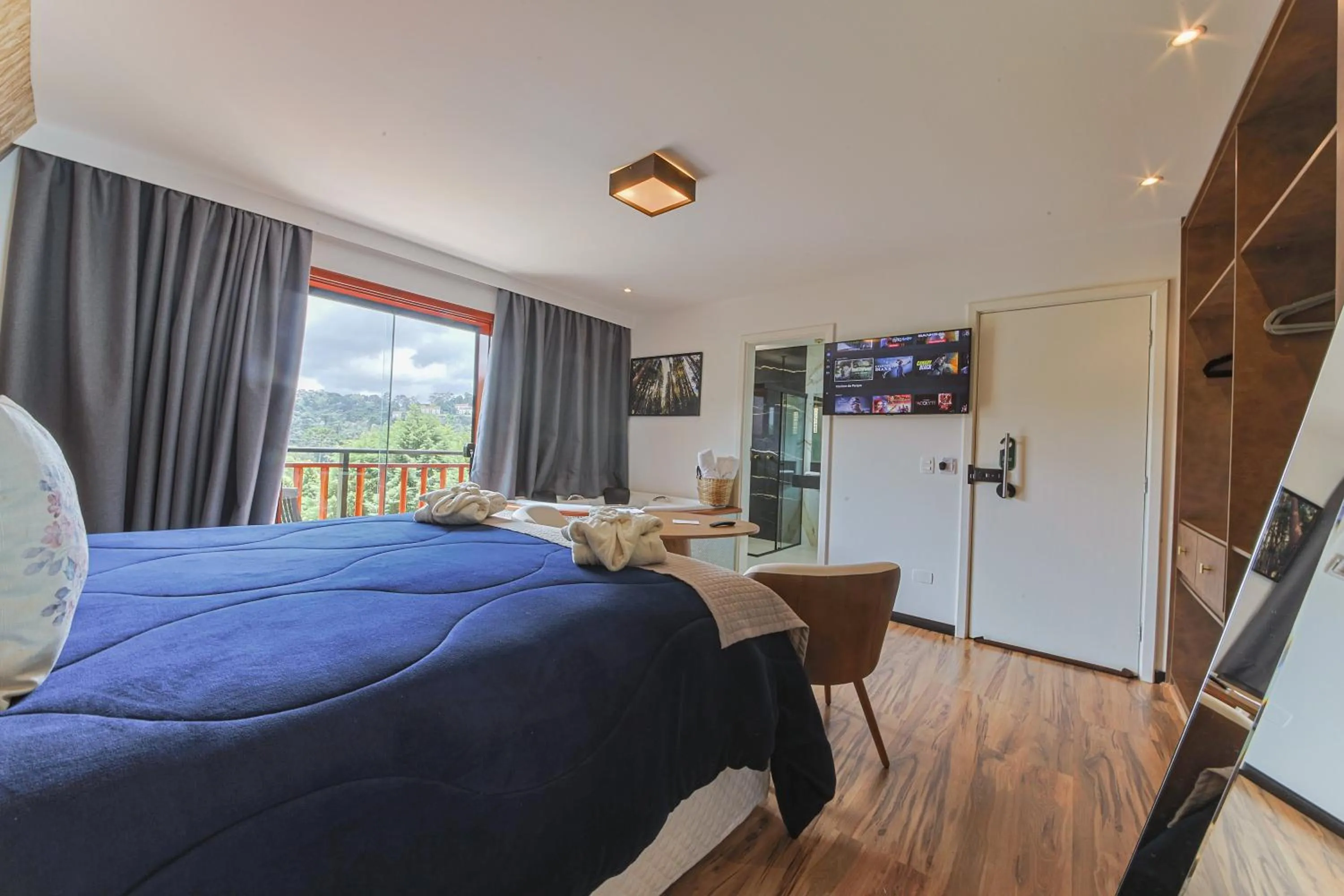 Bed in La Vita Pousada de Charme