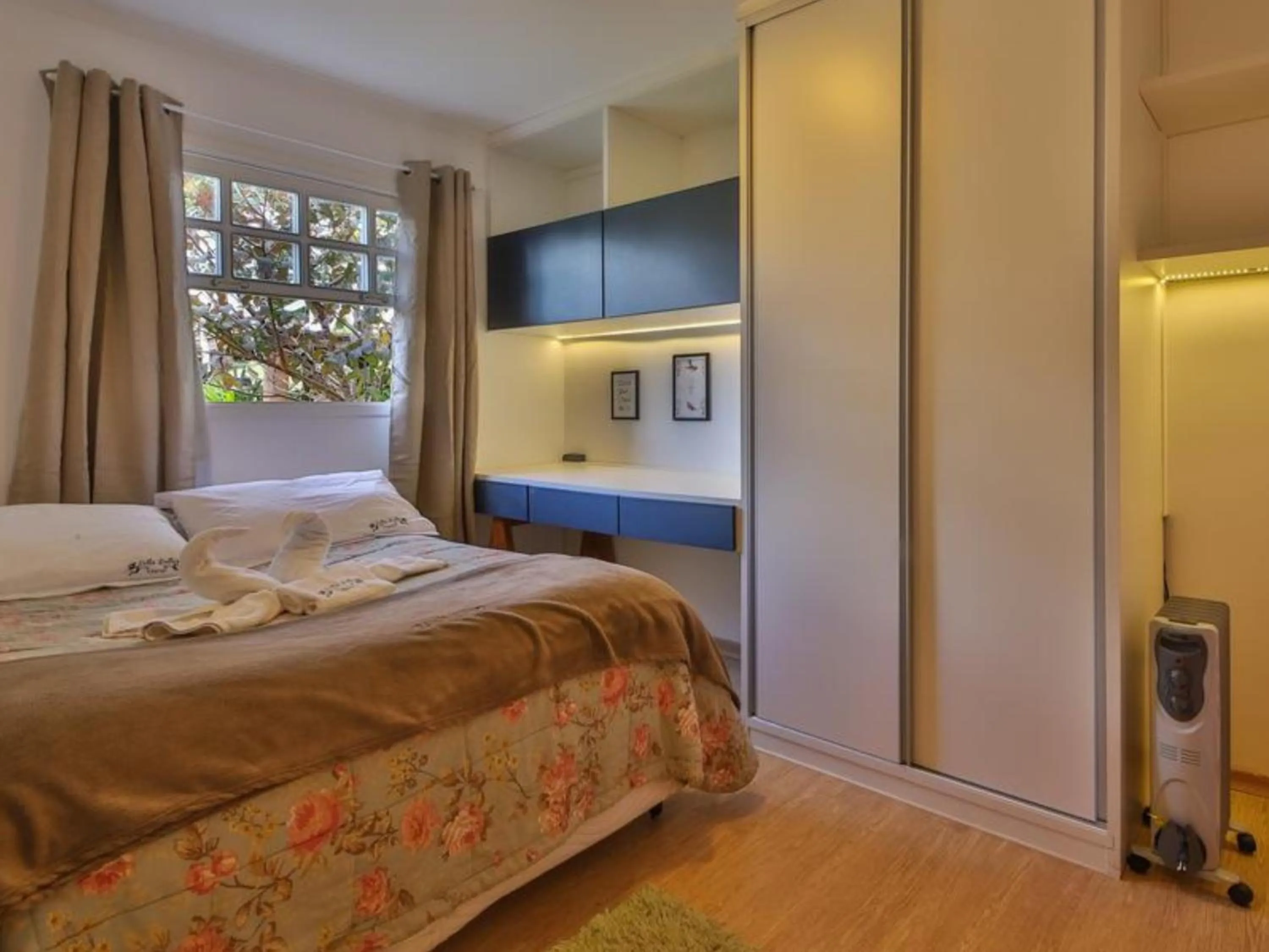 Bed in La Vita Pousada de Charme