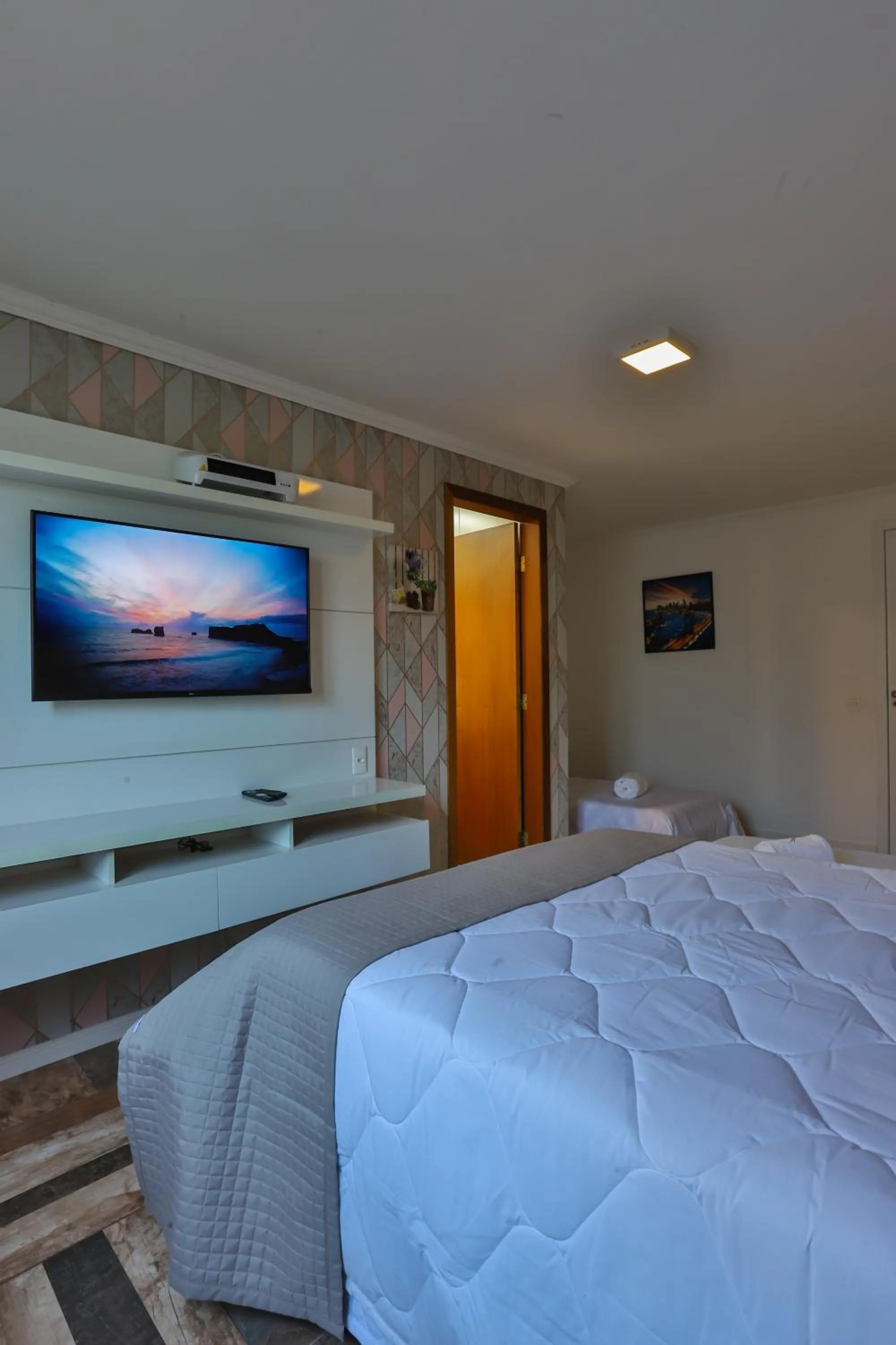 Bed in La Vita Pousada de Charme