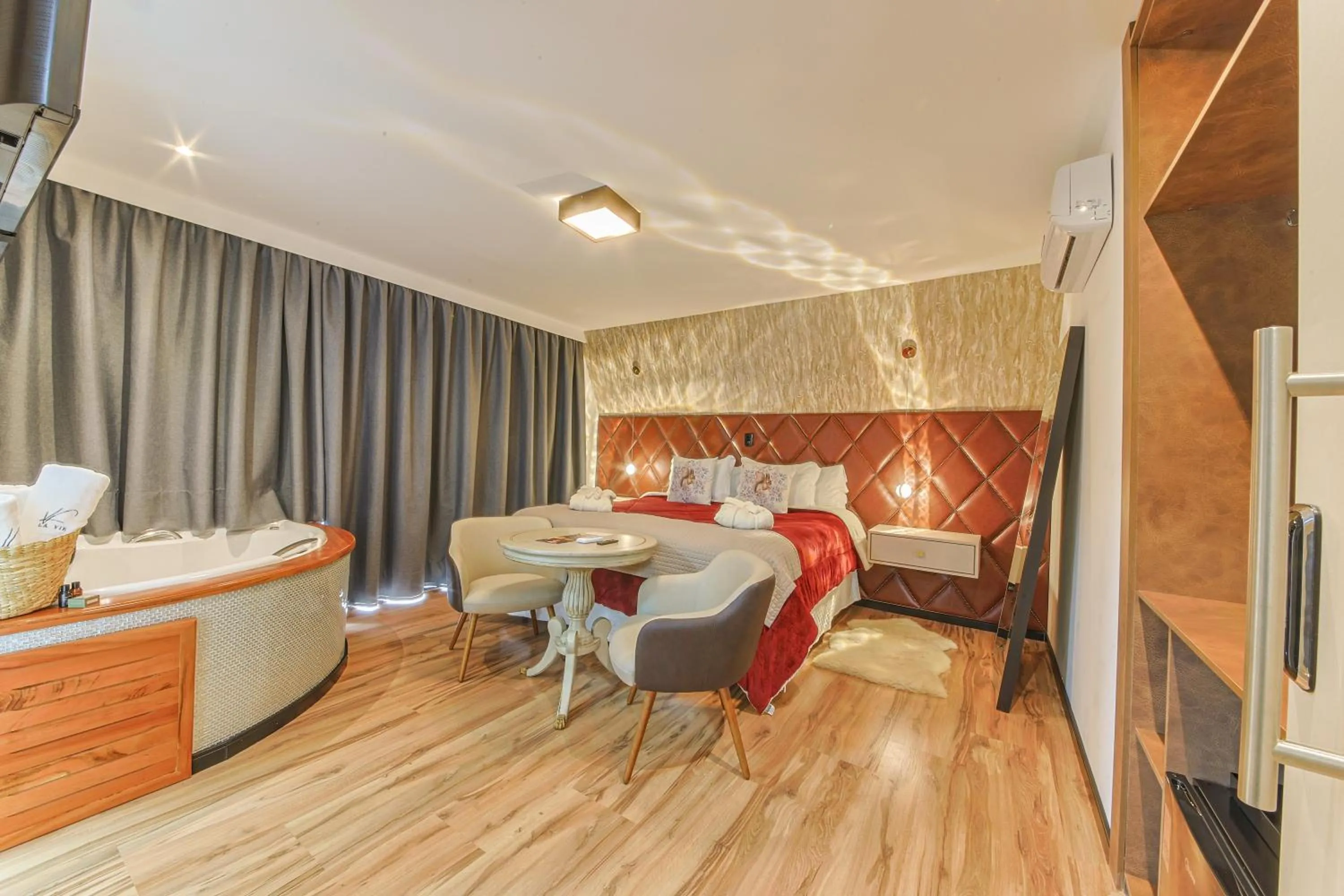 Bed in La Vita Pousada de Charme