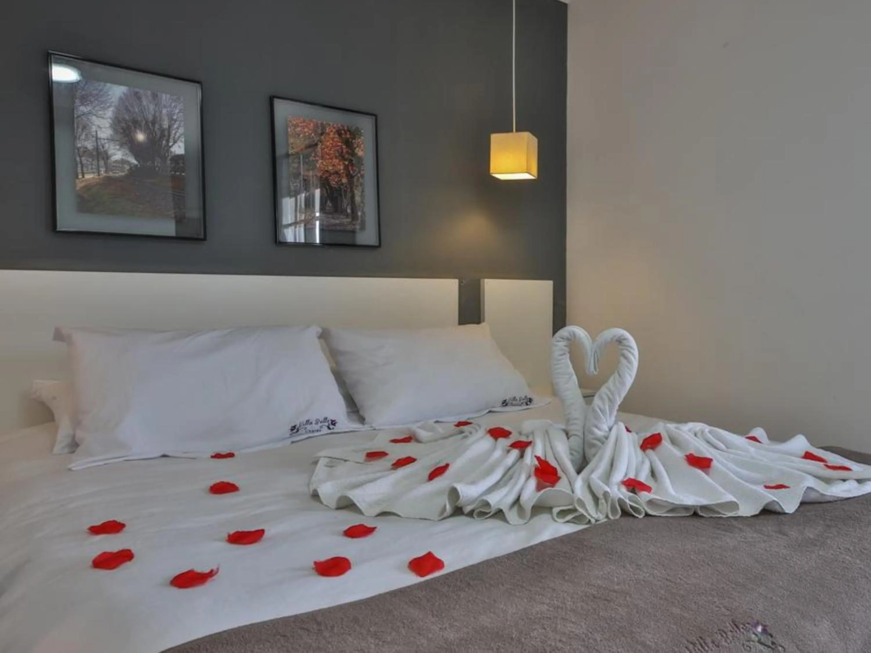 Bed in La Vita Pousada de Charme