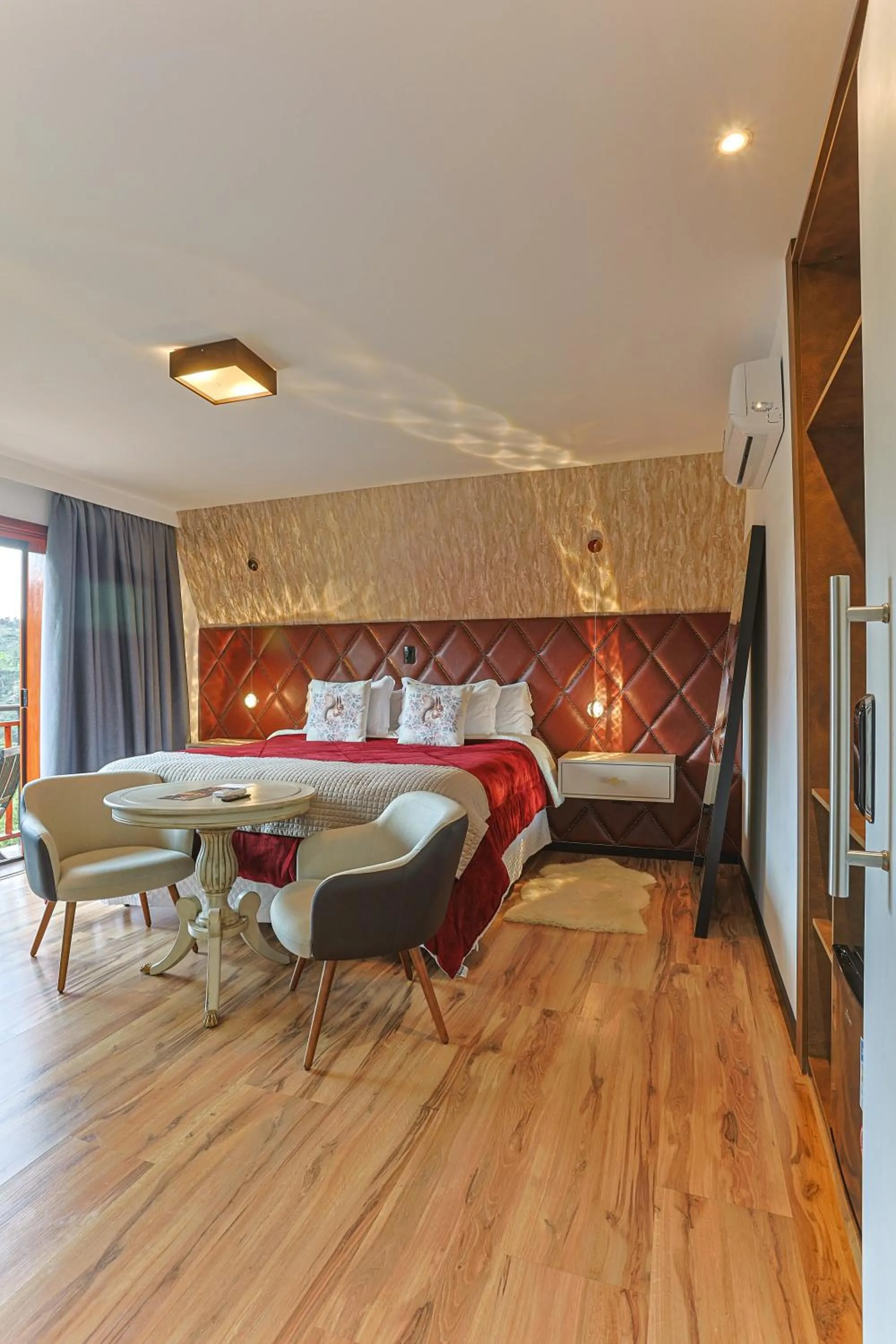 Bed in La Vita Pousada de Charme