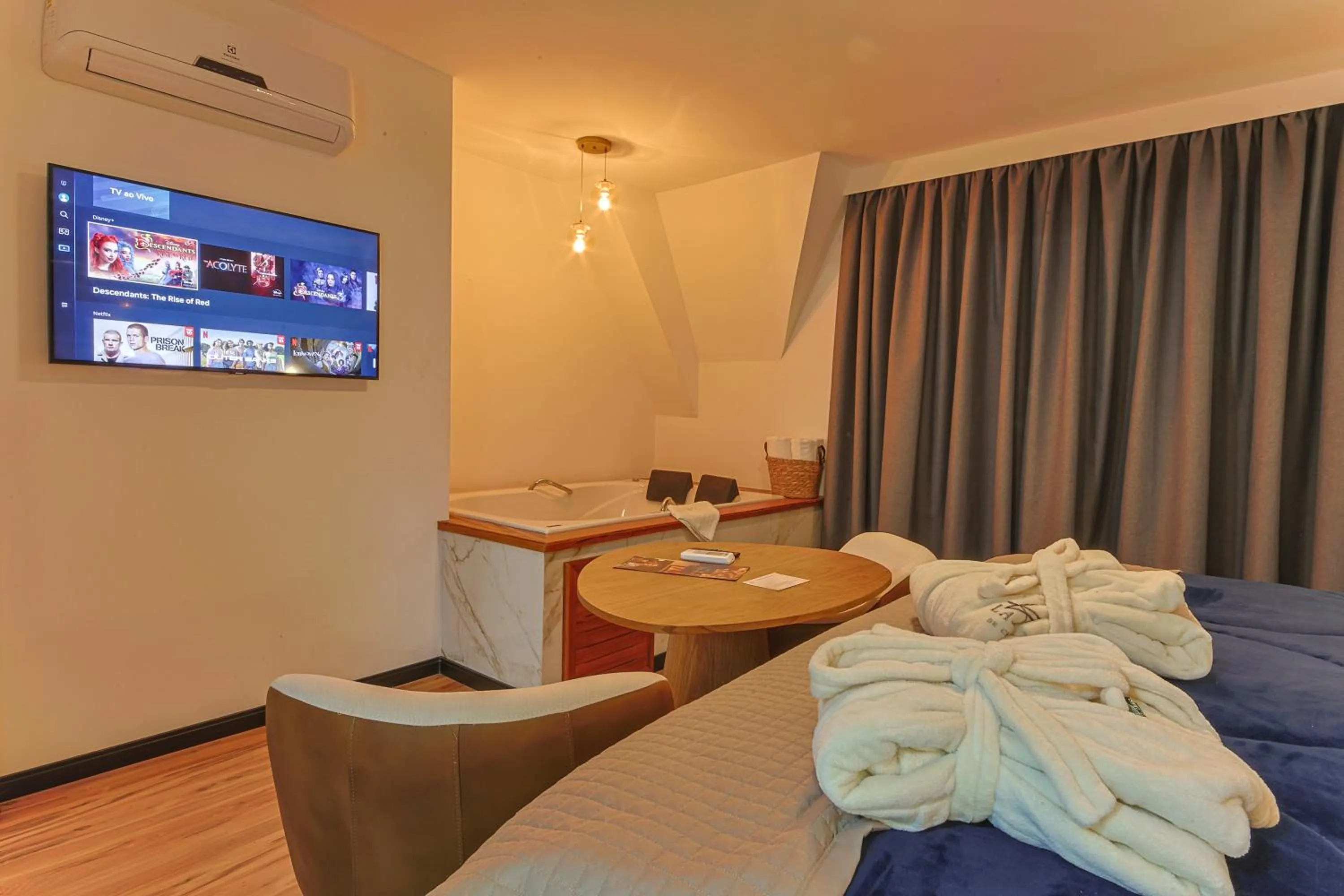 Bed in La Vita Pousada de Charme