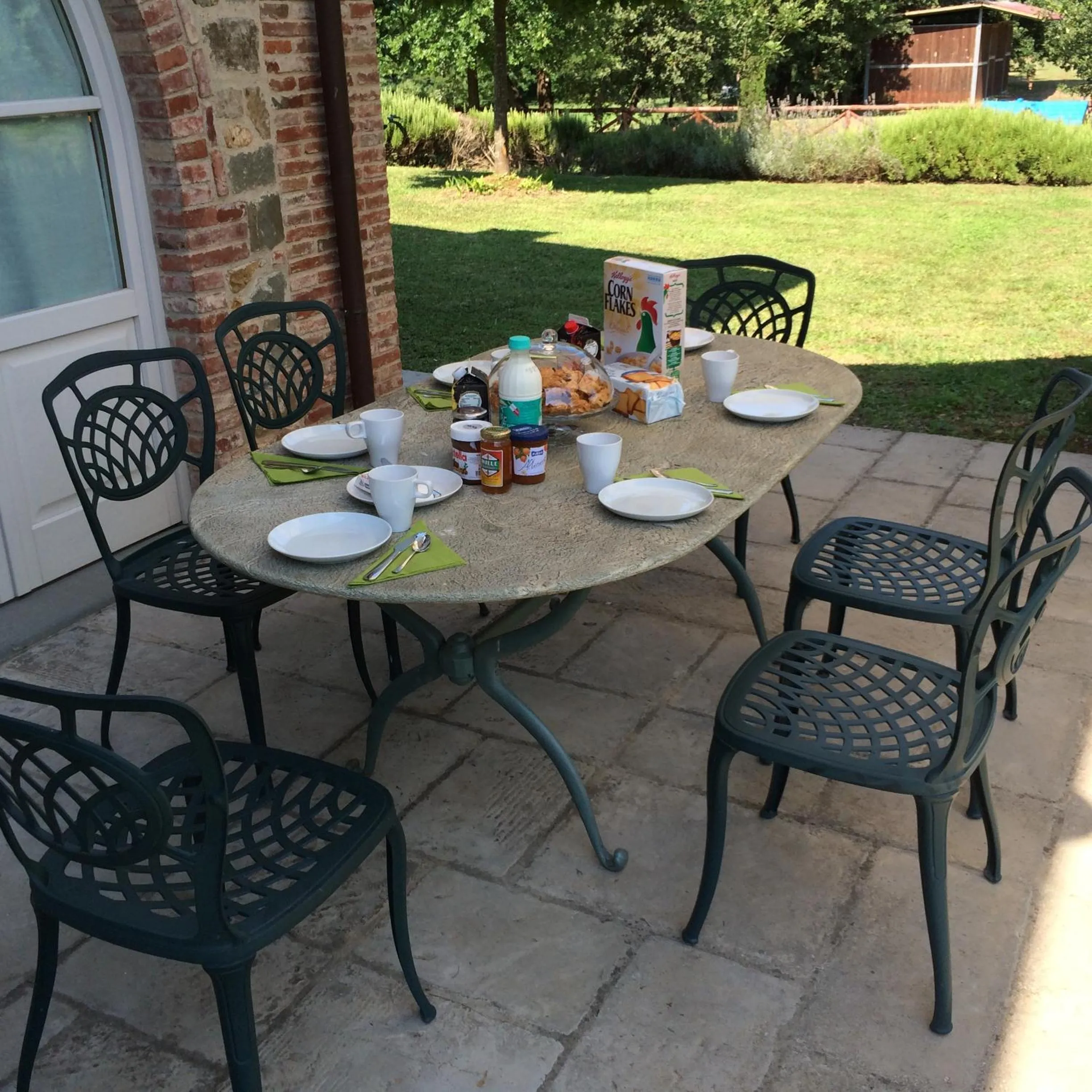 Decorative detail in Villa Gourmet