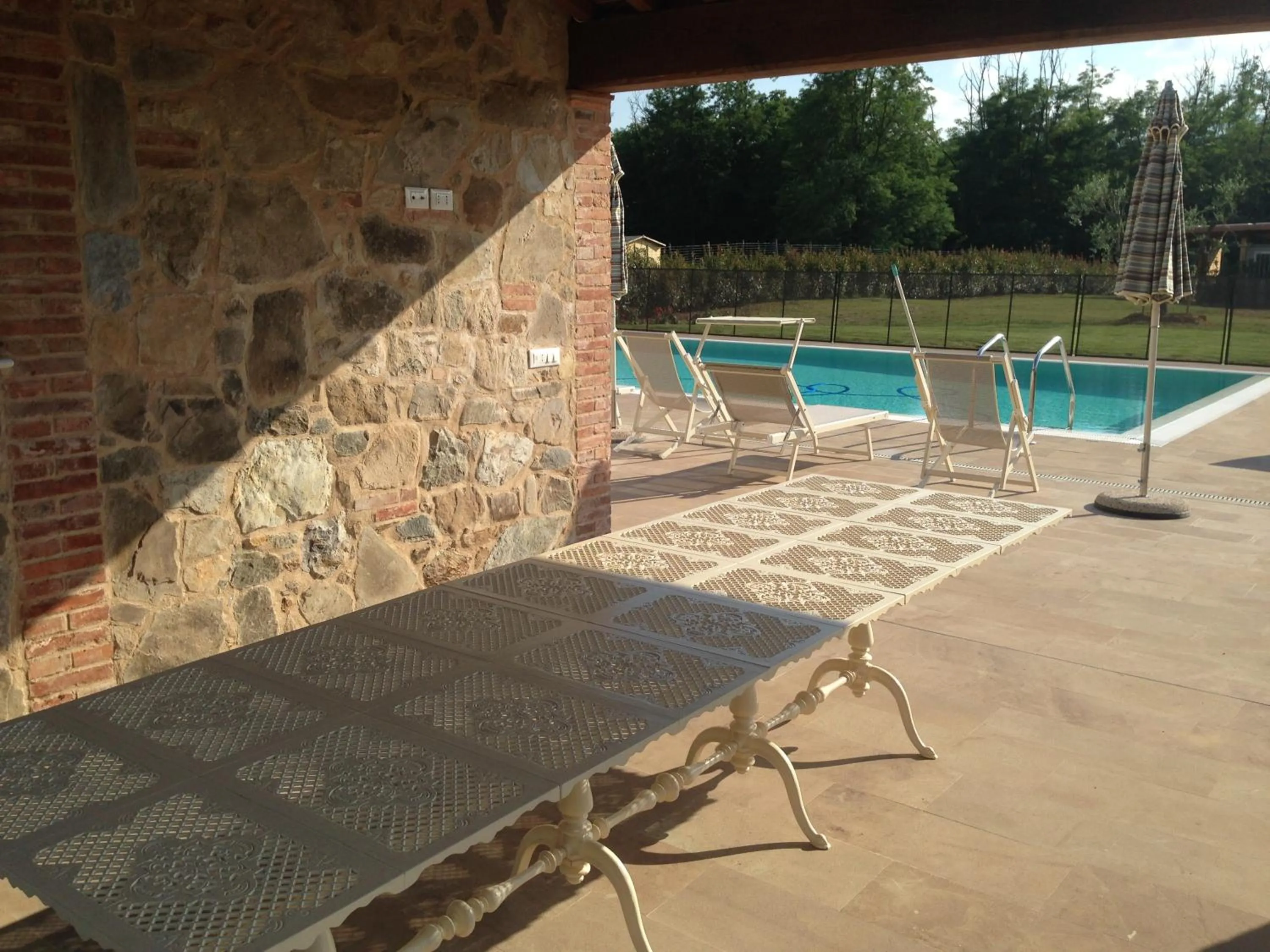 Patio in Villa Gourmet