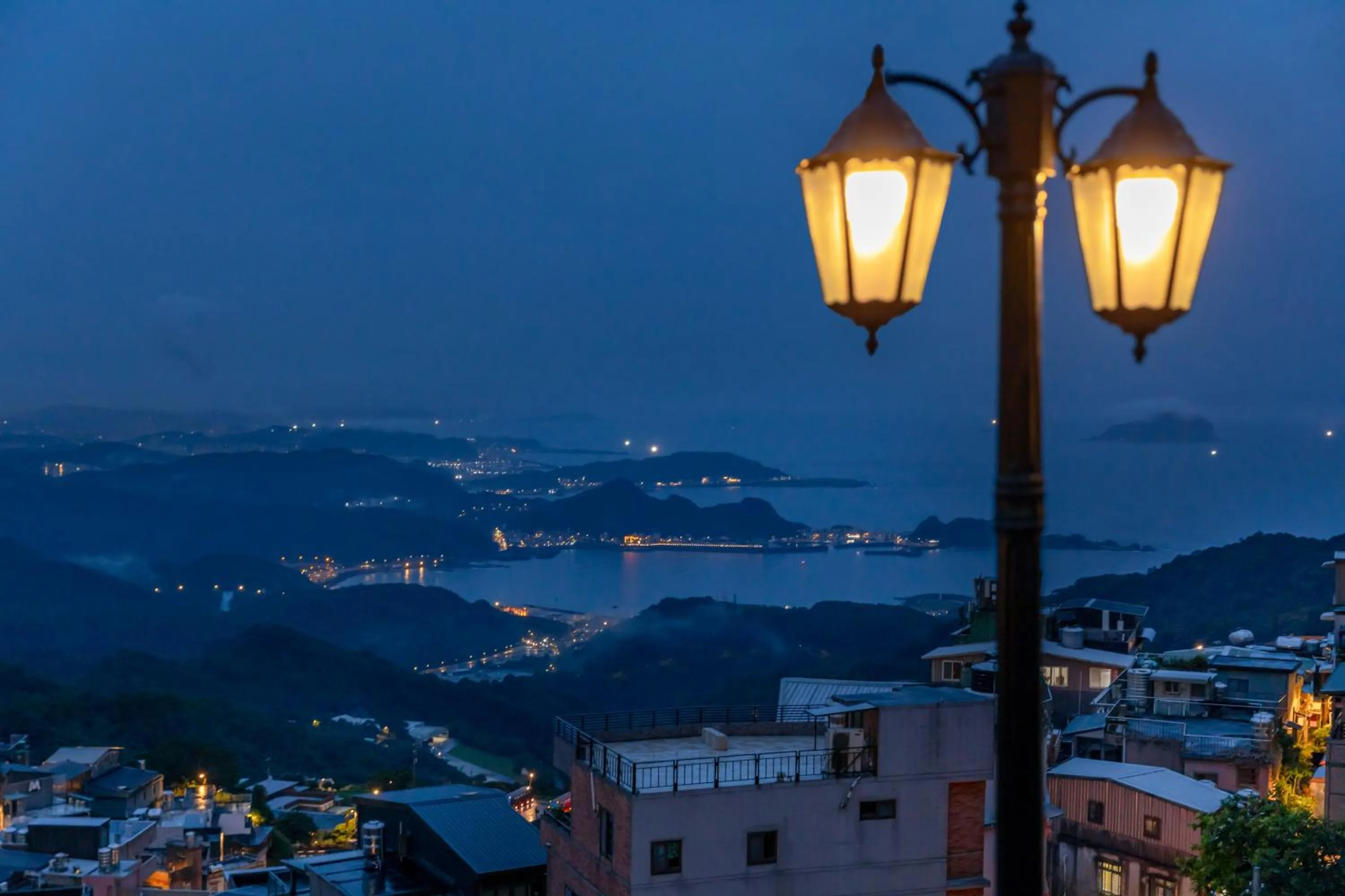 Patio in Jiufen Nostalgic Inn