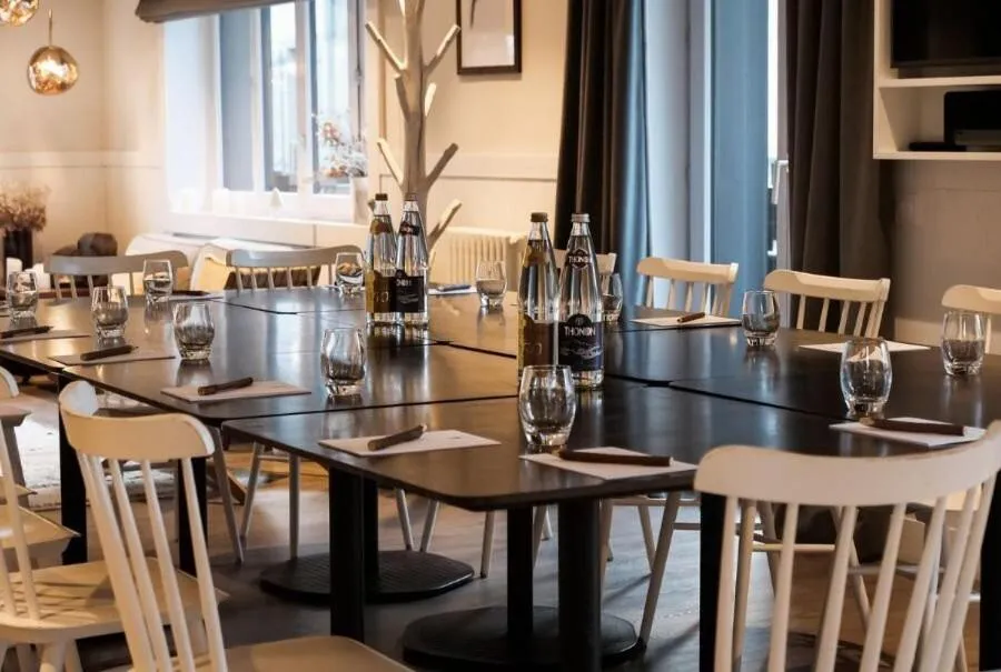 Dining area in Chalet hôtel le Whymper
