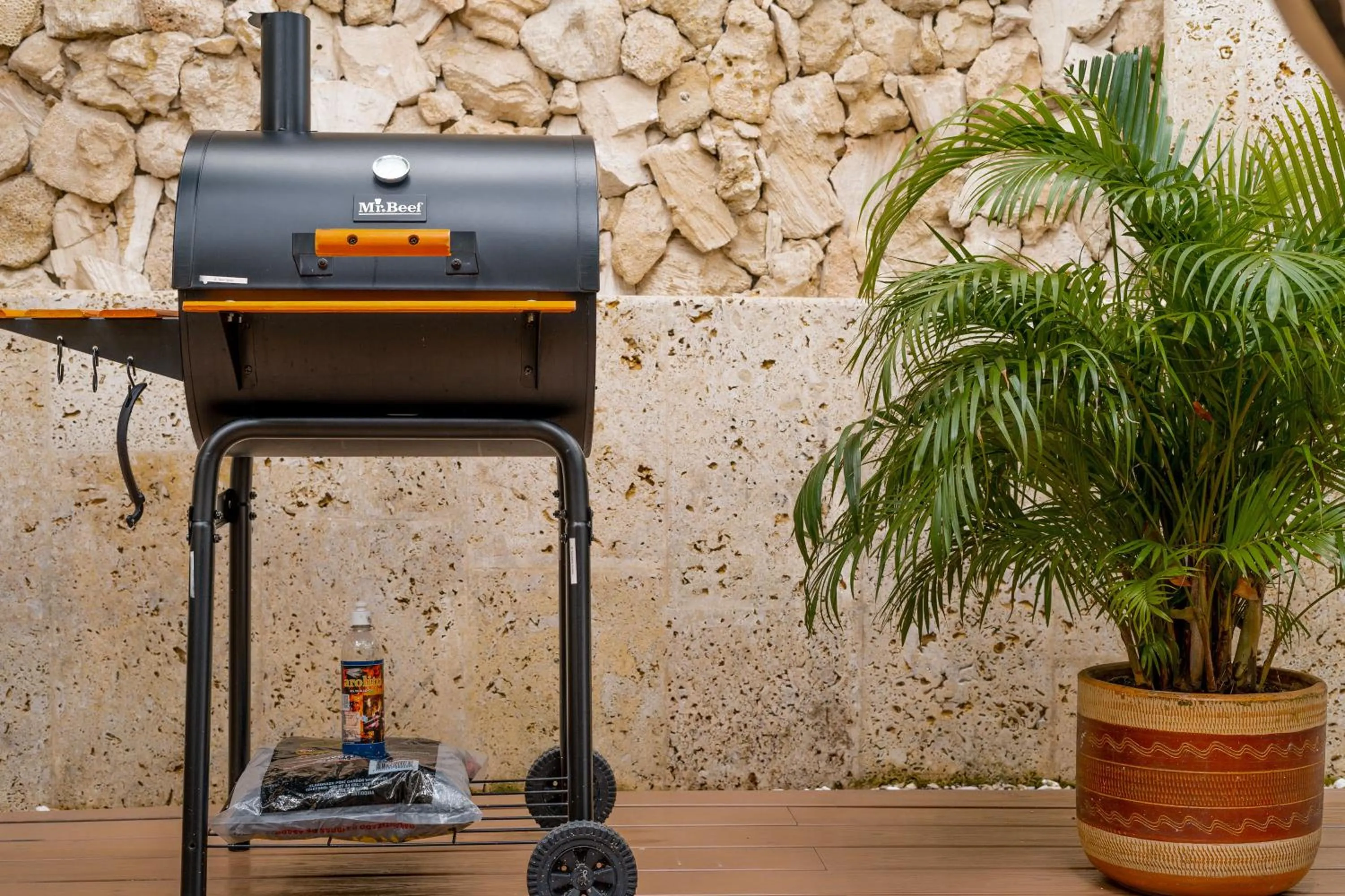 BBQ facilities in Cartagena Suites de Manga