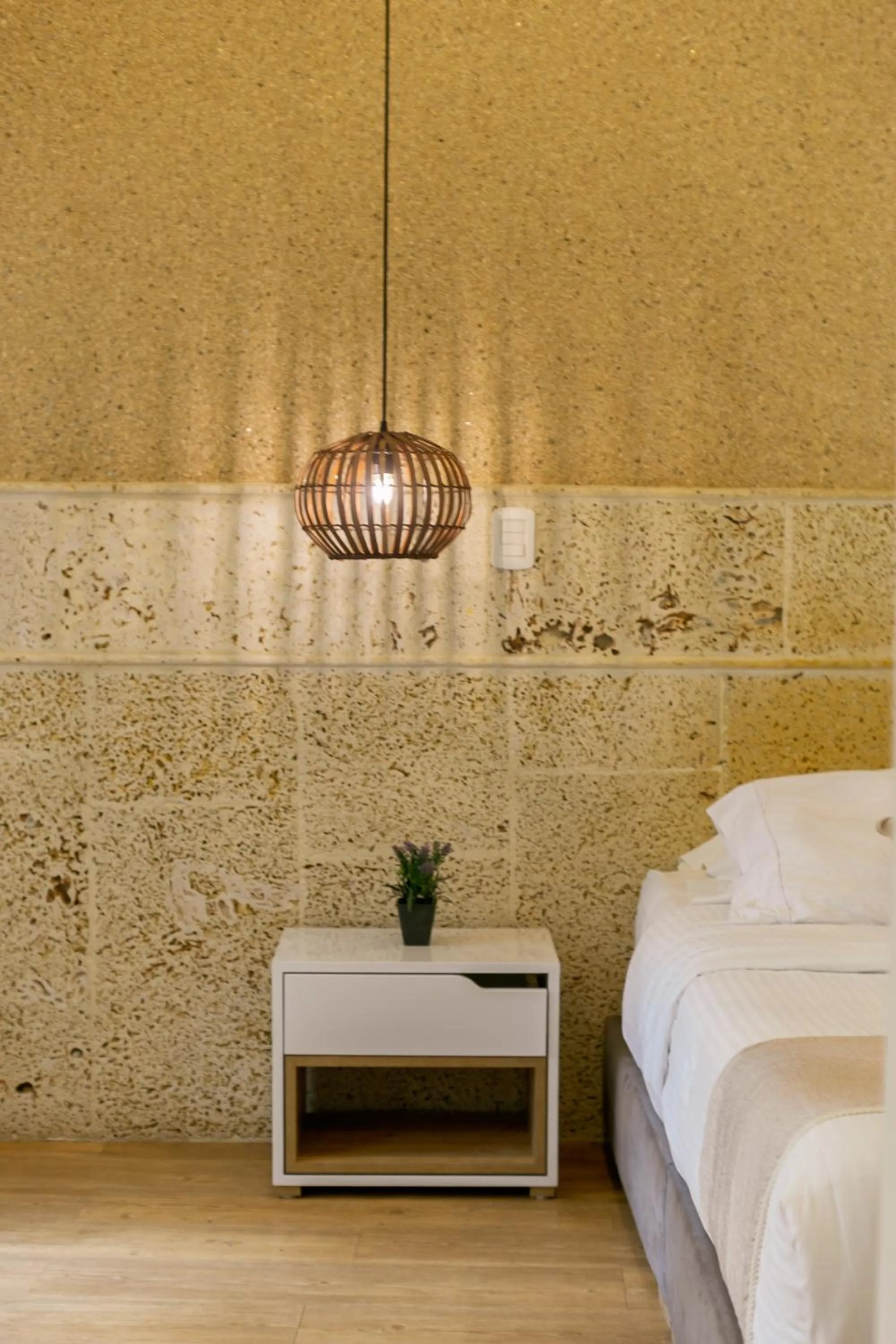 Photo of the whole room, Bed in Cartagena Suites de Manga