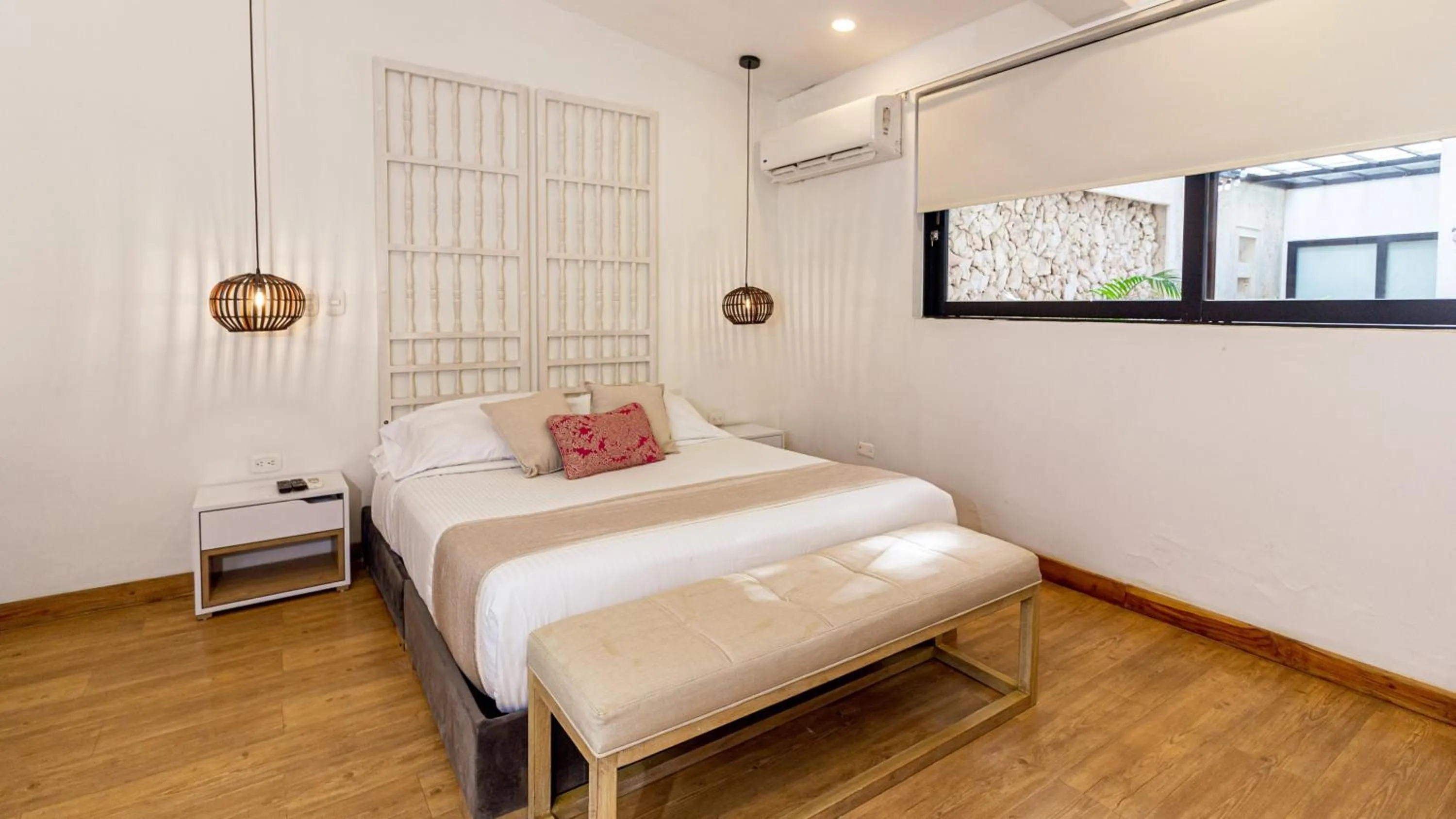 Bedroom, Bed in Cartagena Suites de Manga