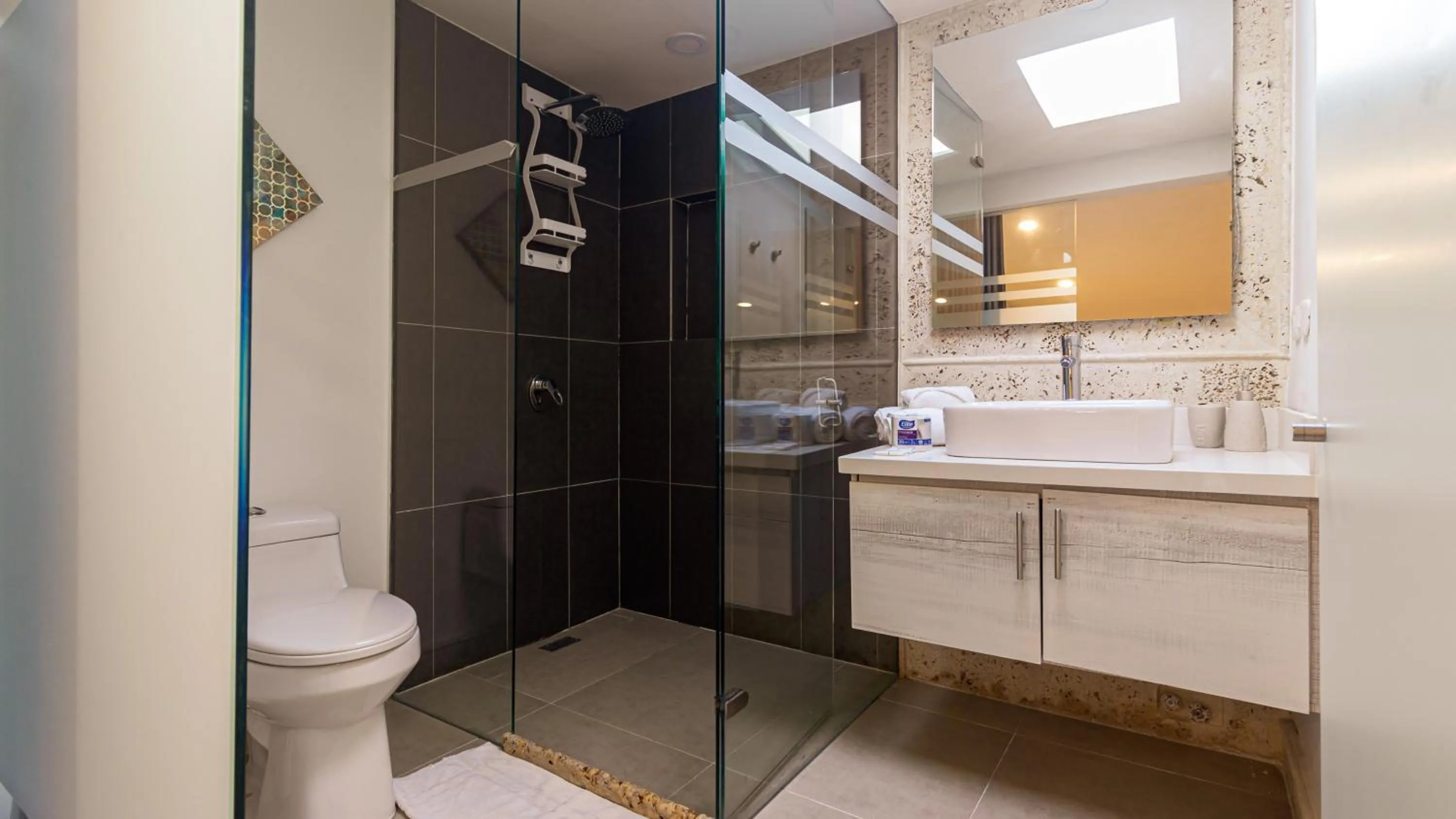 Bathroom in Cartagena Suites de Manga