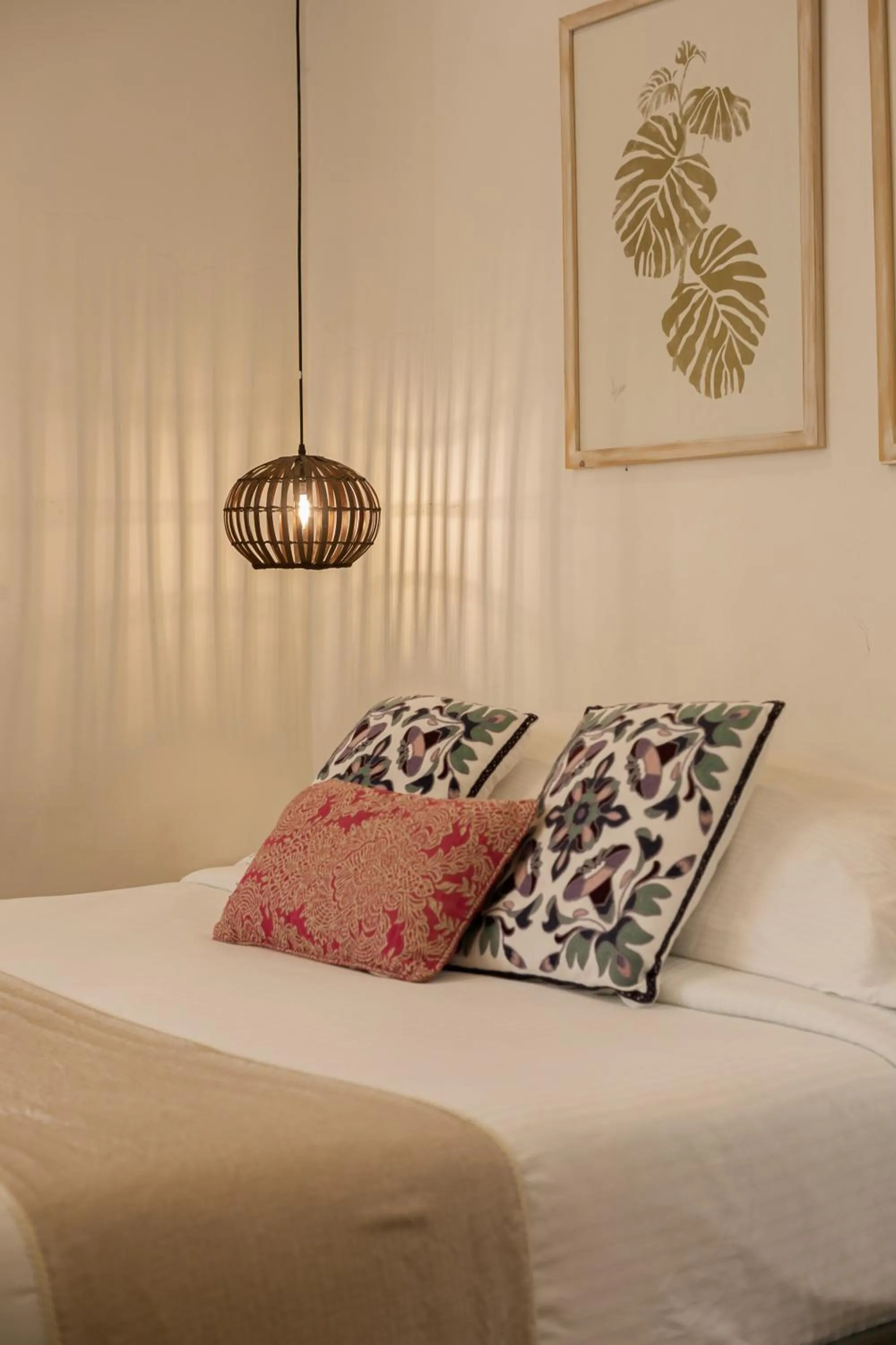 Bed in Cartagena Suites de Manga