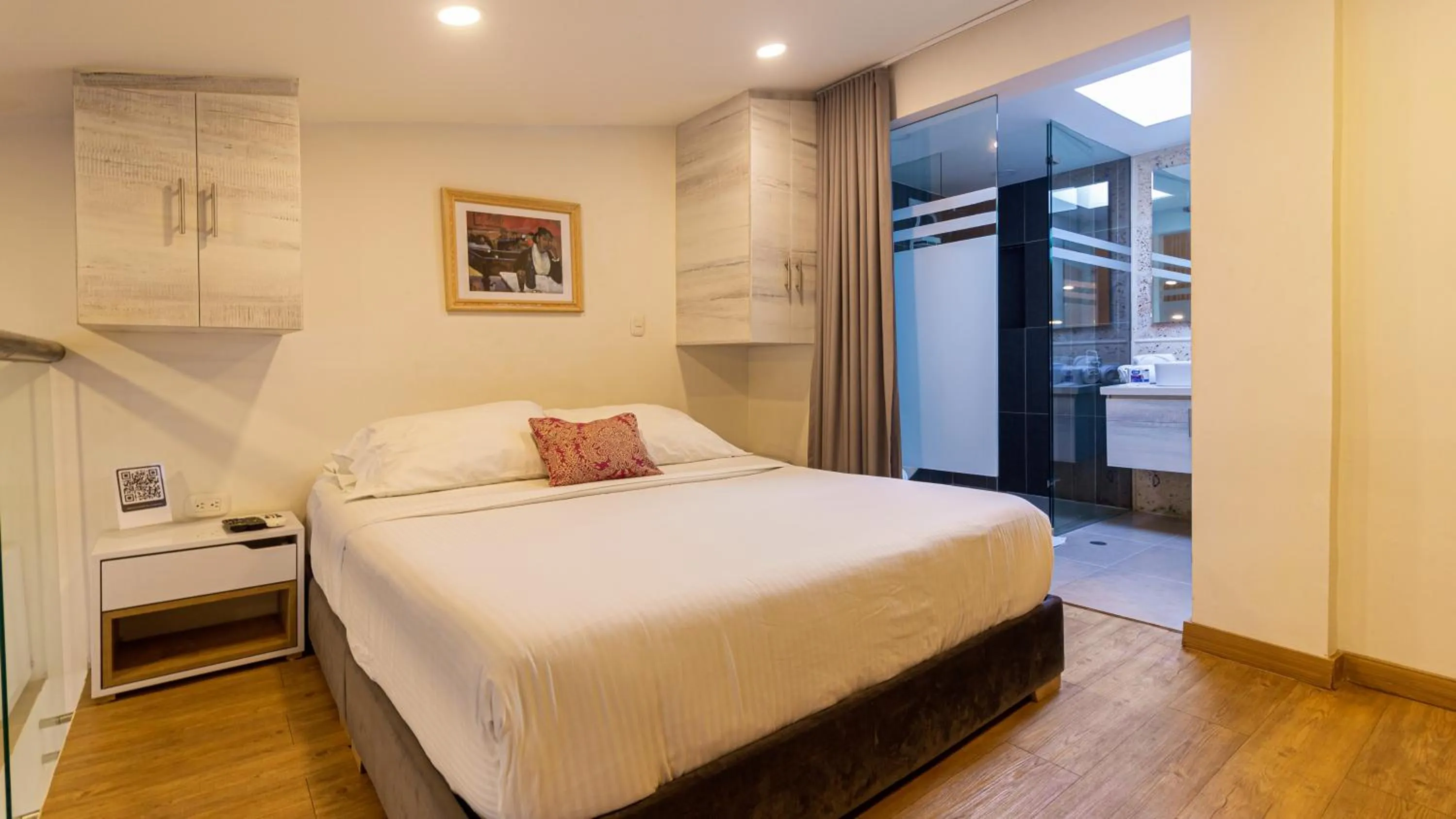 Bed in Cartagena Suites de Manga