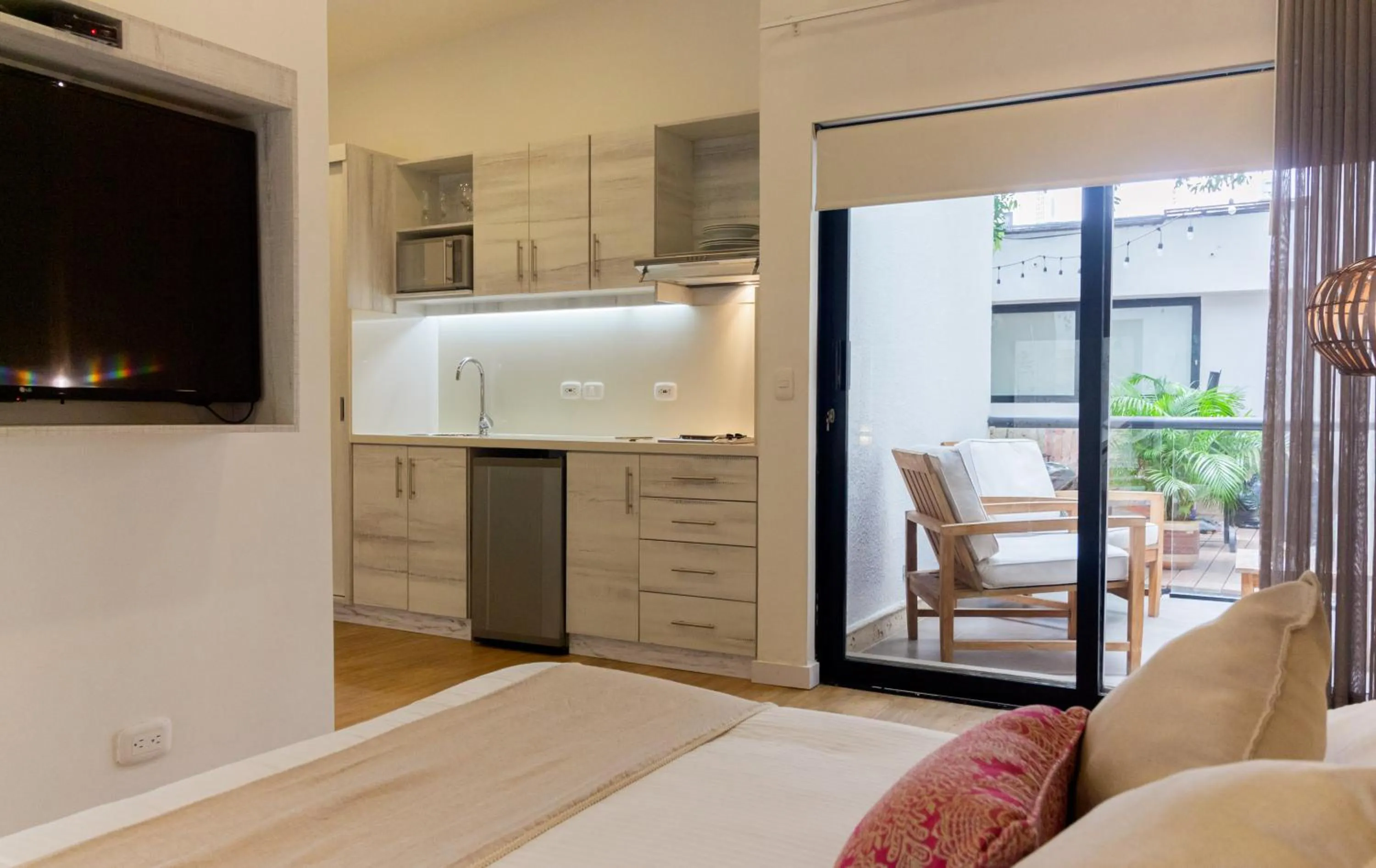 Kitchen or kitchenette in Cartagena Suites de Manga