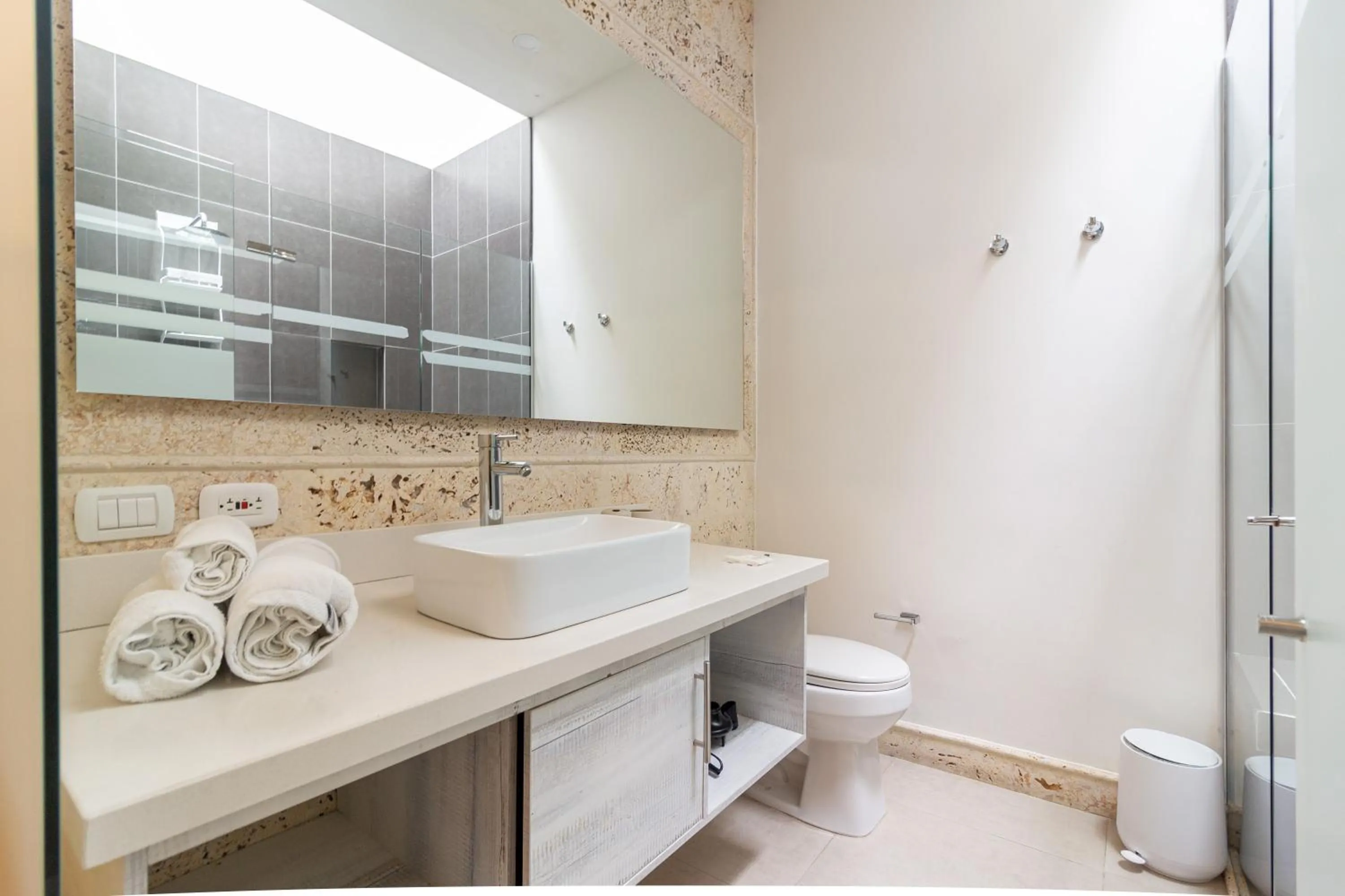 Bathroom in Cartagena Suites de Manga