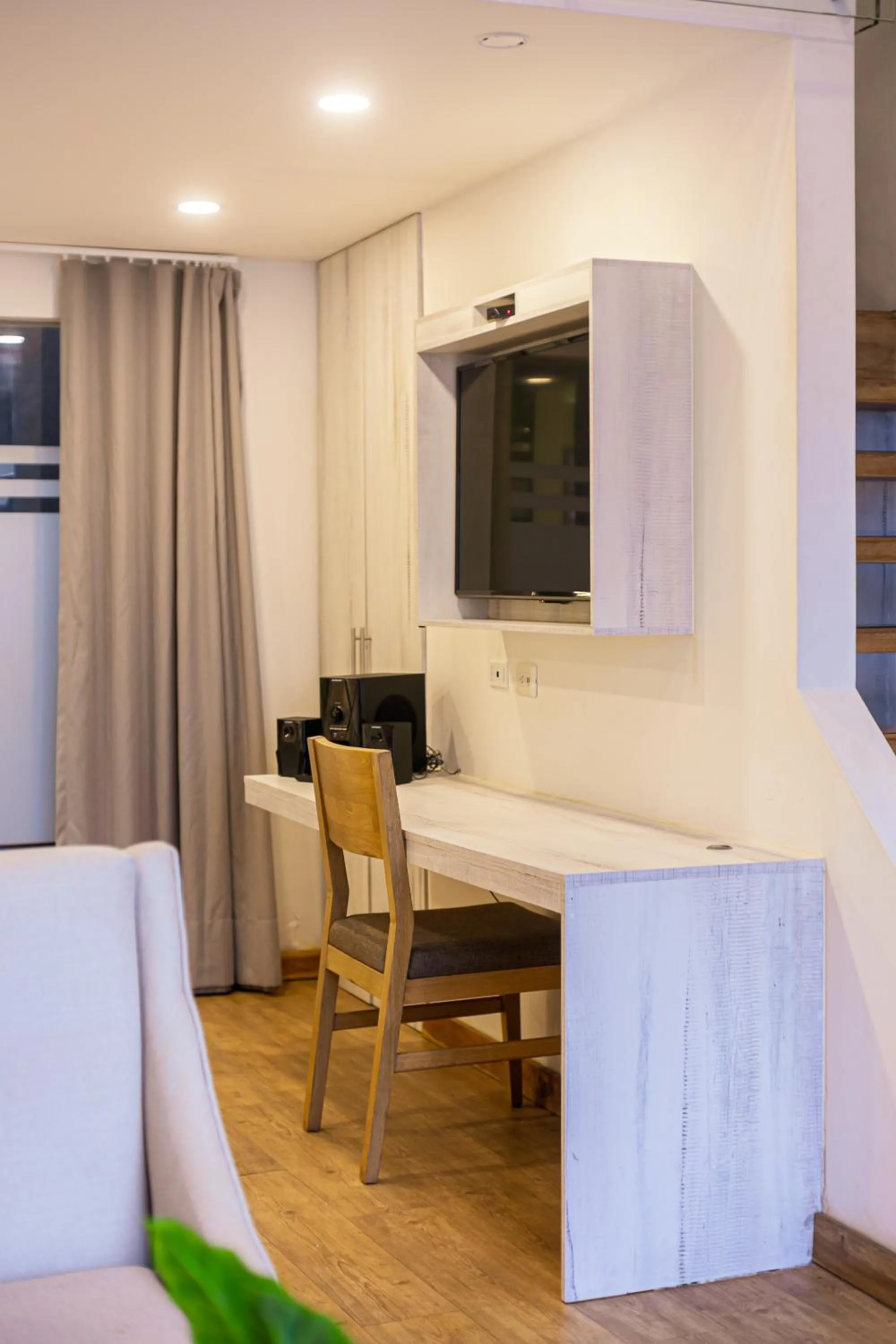 Seating area in Cartagena Suites de Manga