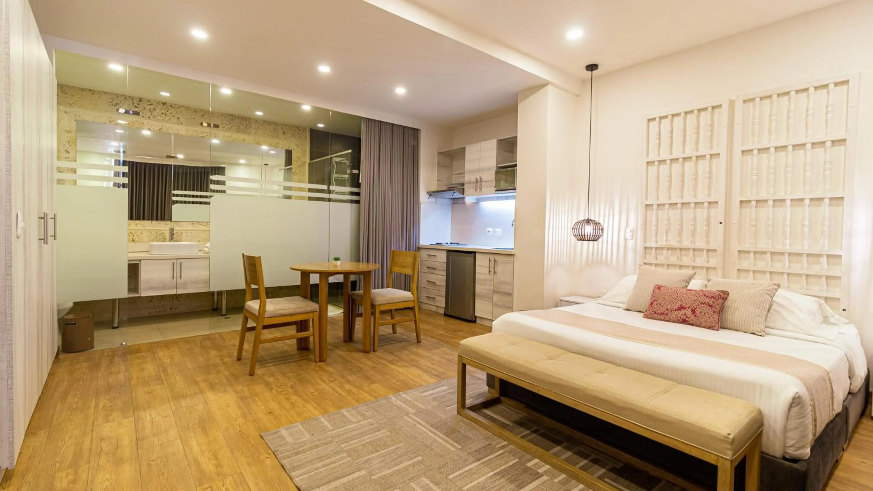 Bedroom, Bed in Cartagena Suites de Manga