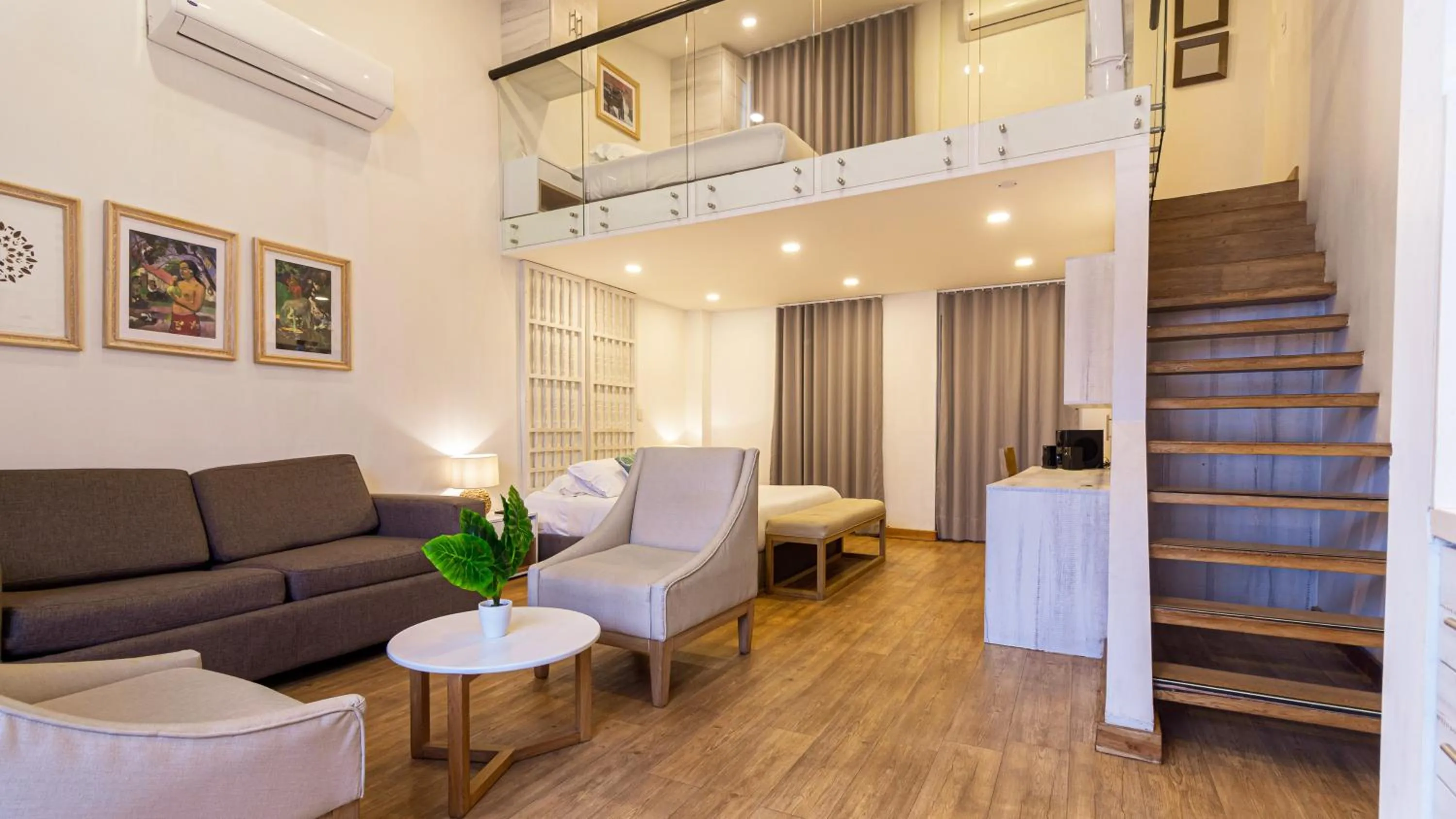 Living room in Cartagena Suites de Manga