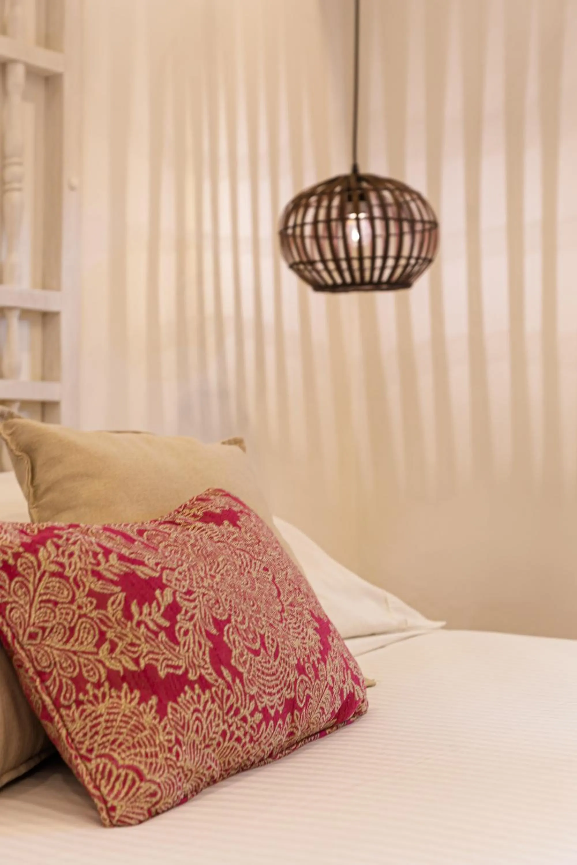 Bed in Cartagena Suites de Manga