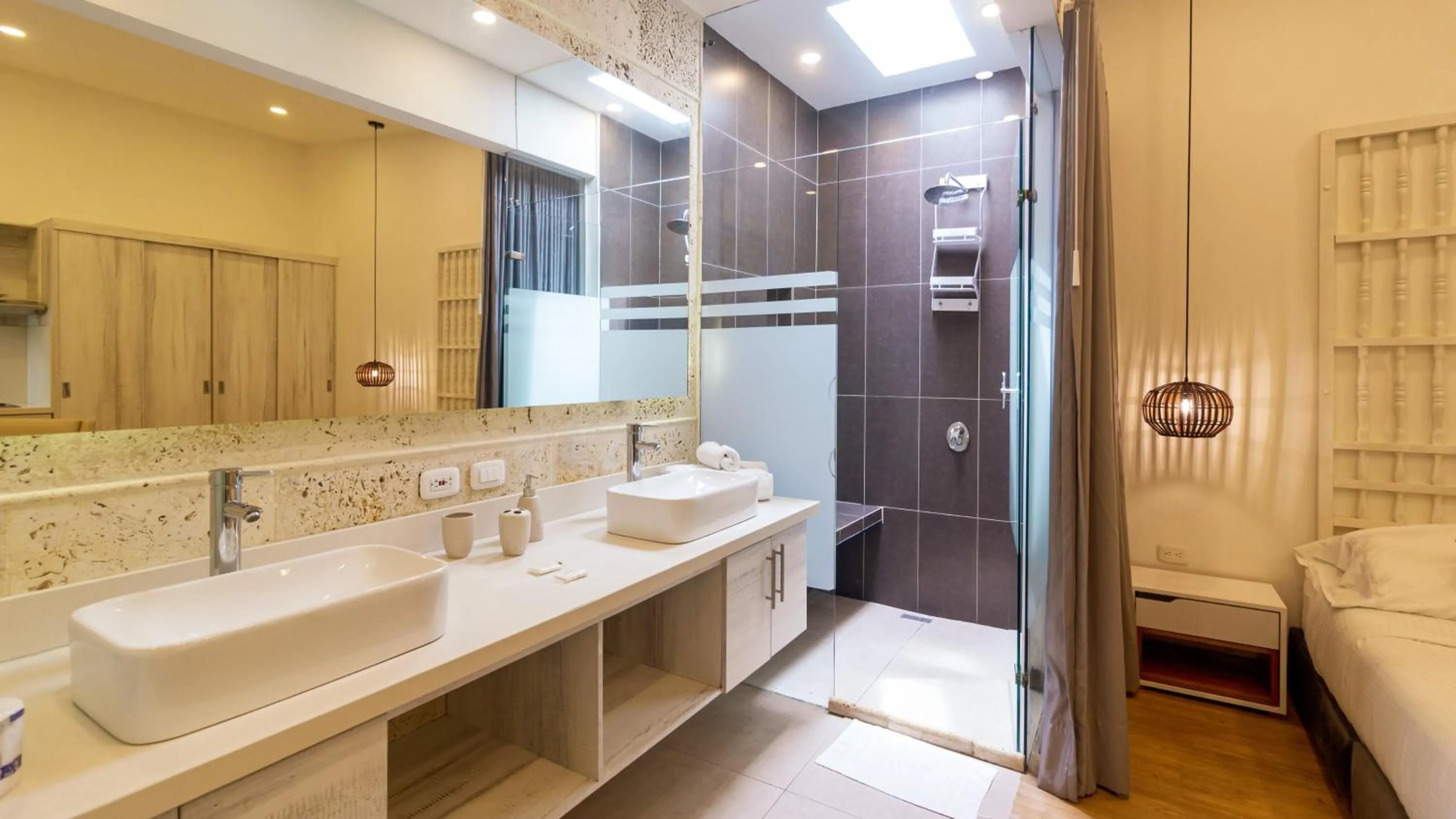 Bathroom in Cartagena Suites de Manga