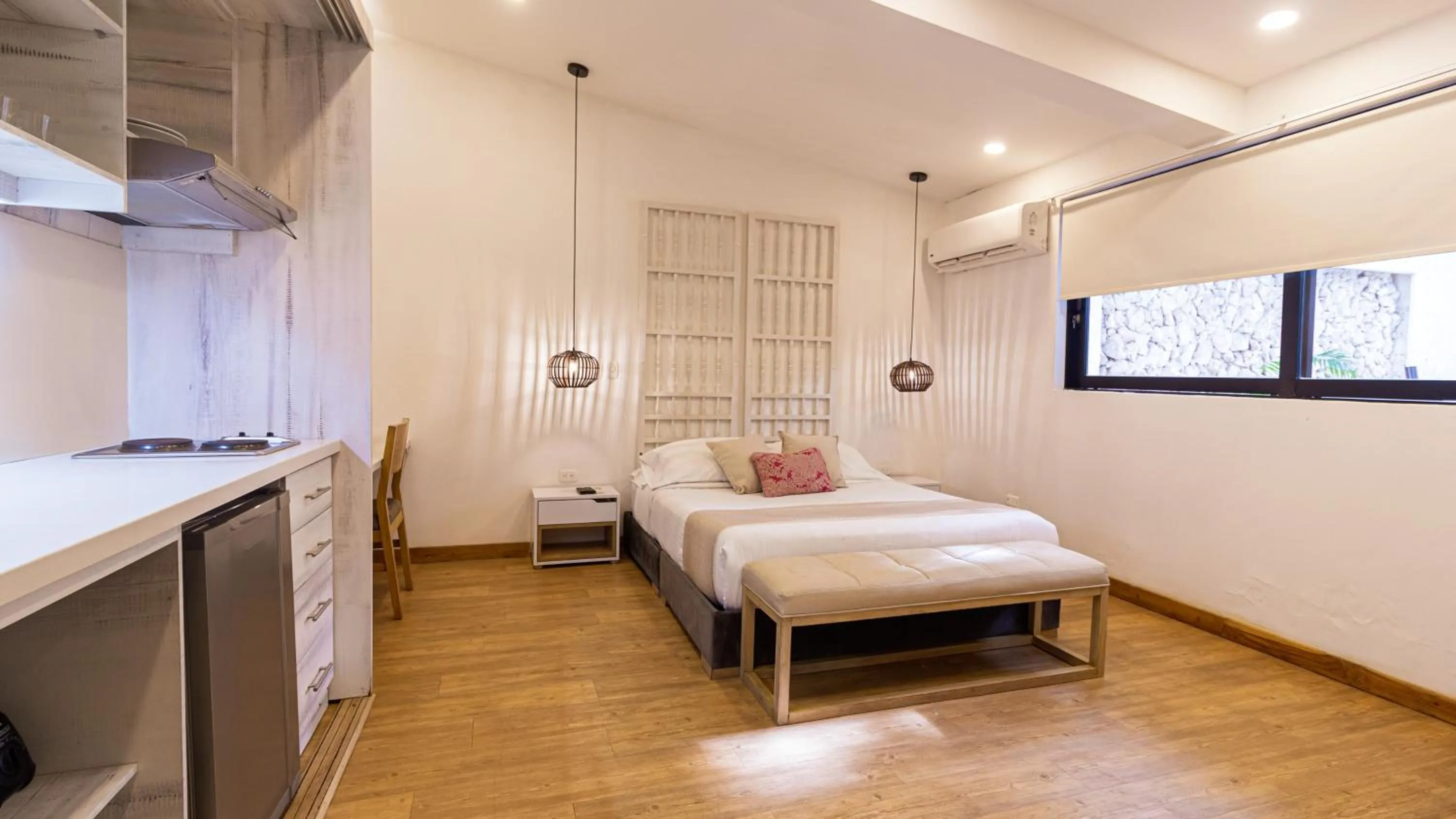 Bedroom, Bed in Cartagena Suites de Manga