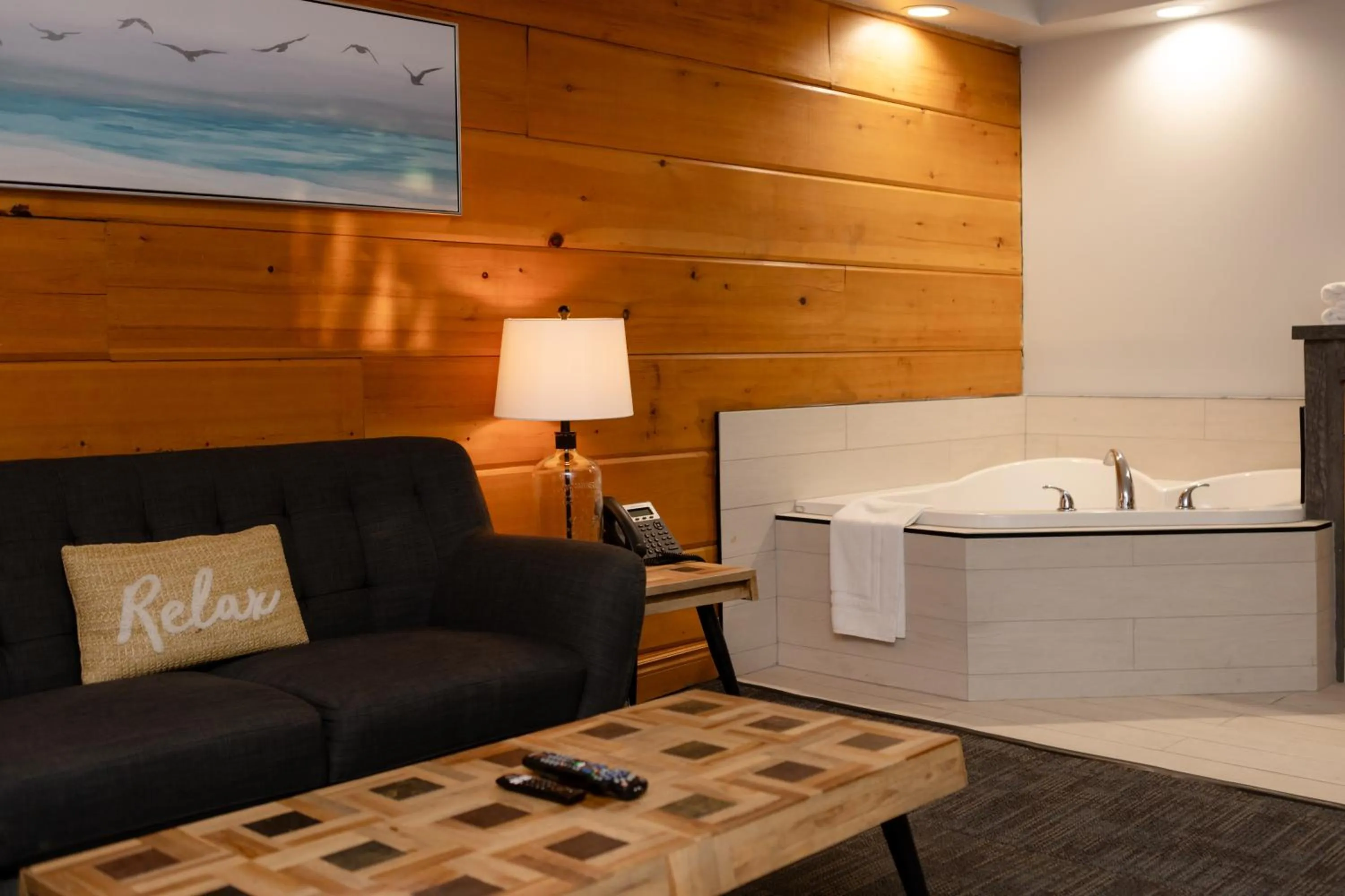 Hot Tub in Terrace Suites