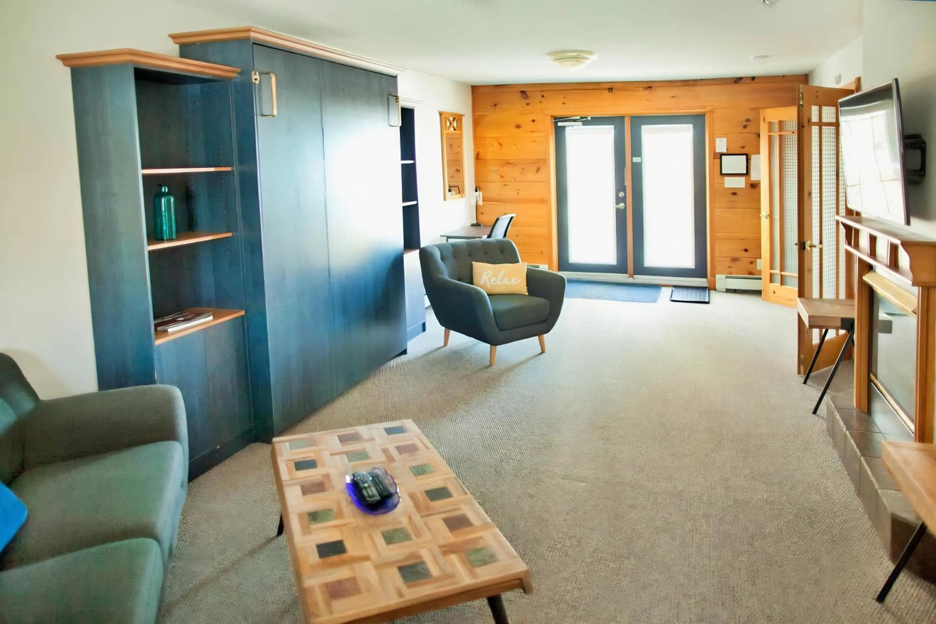 Bed in Terrace Suites