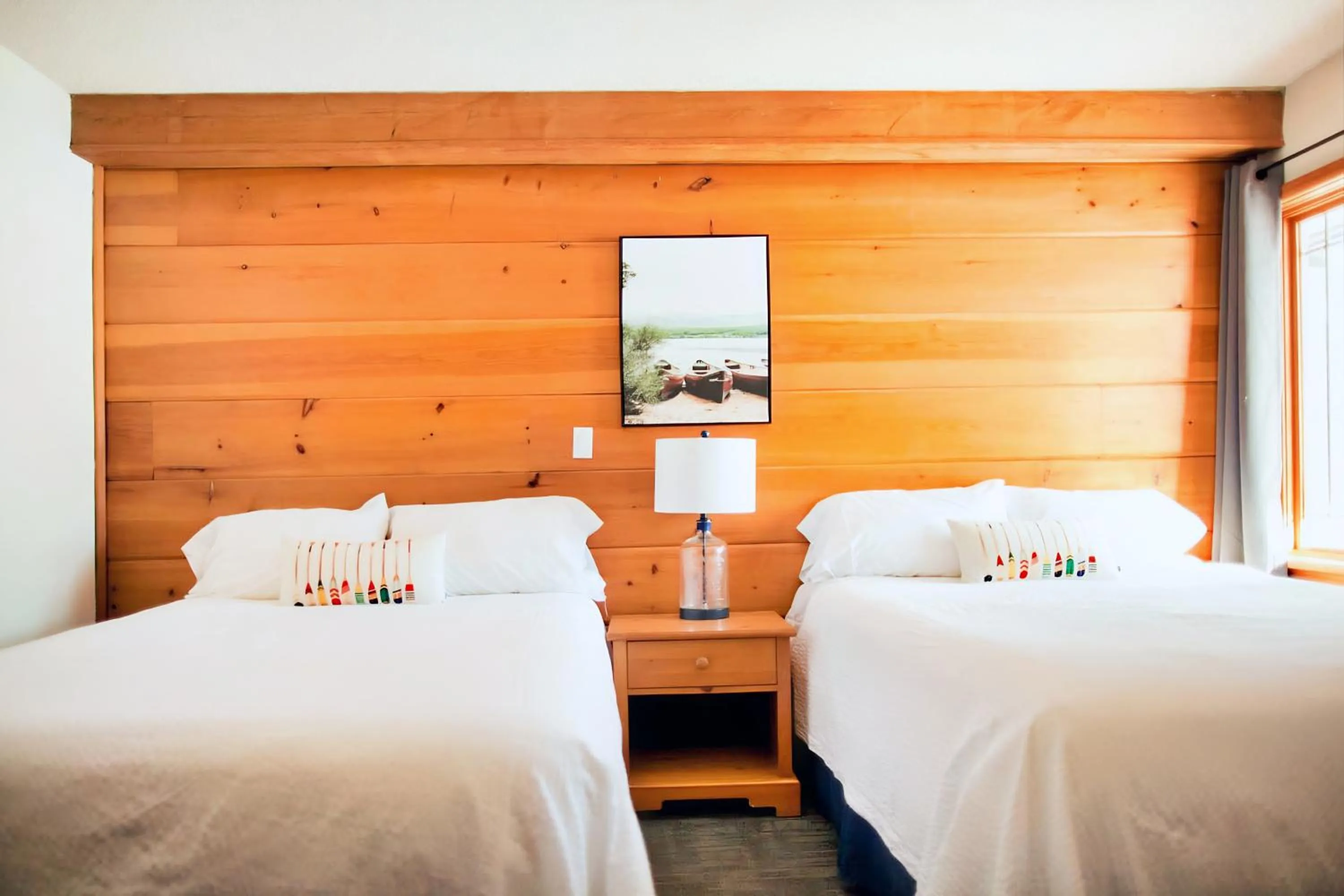 Bed in Terrace Suites