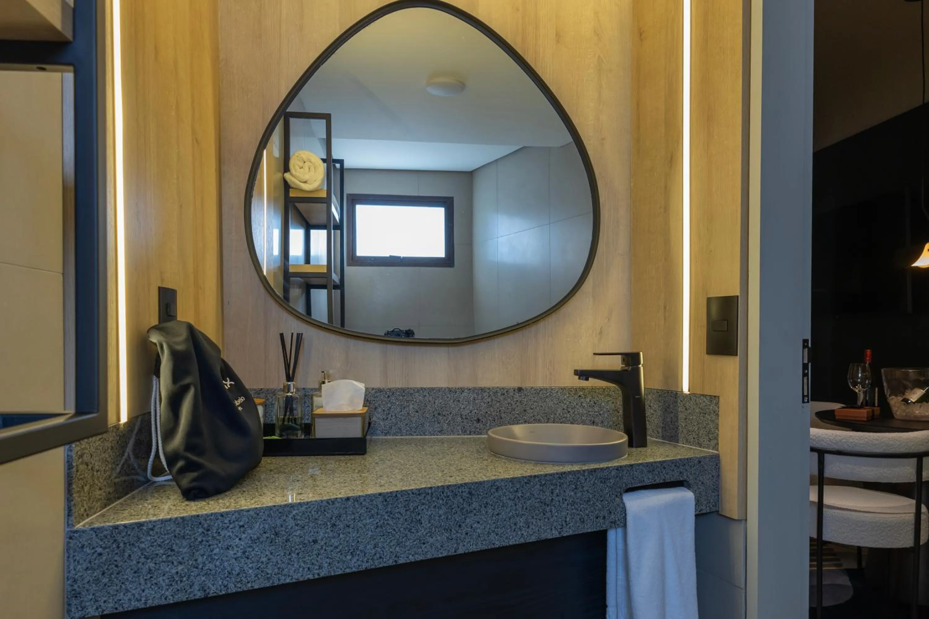 Bathroom in Momax Hotel