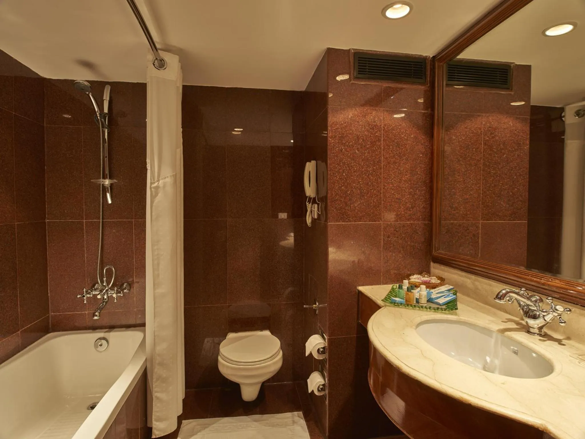 Bathroom in Club Mahindra White Meadows Manali