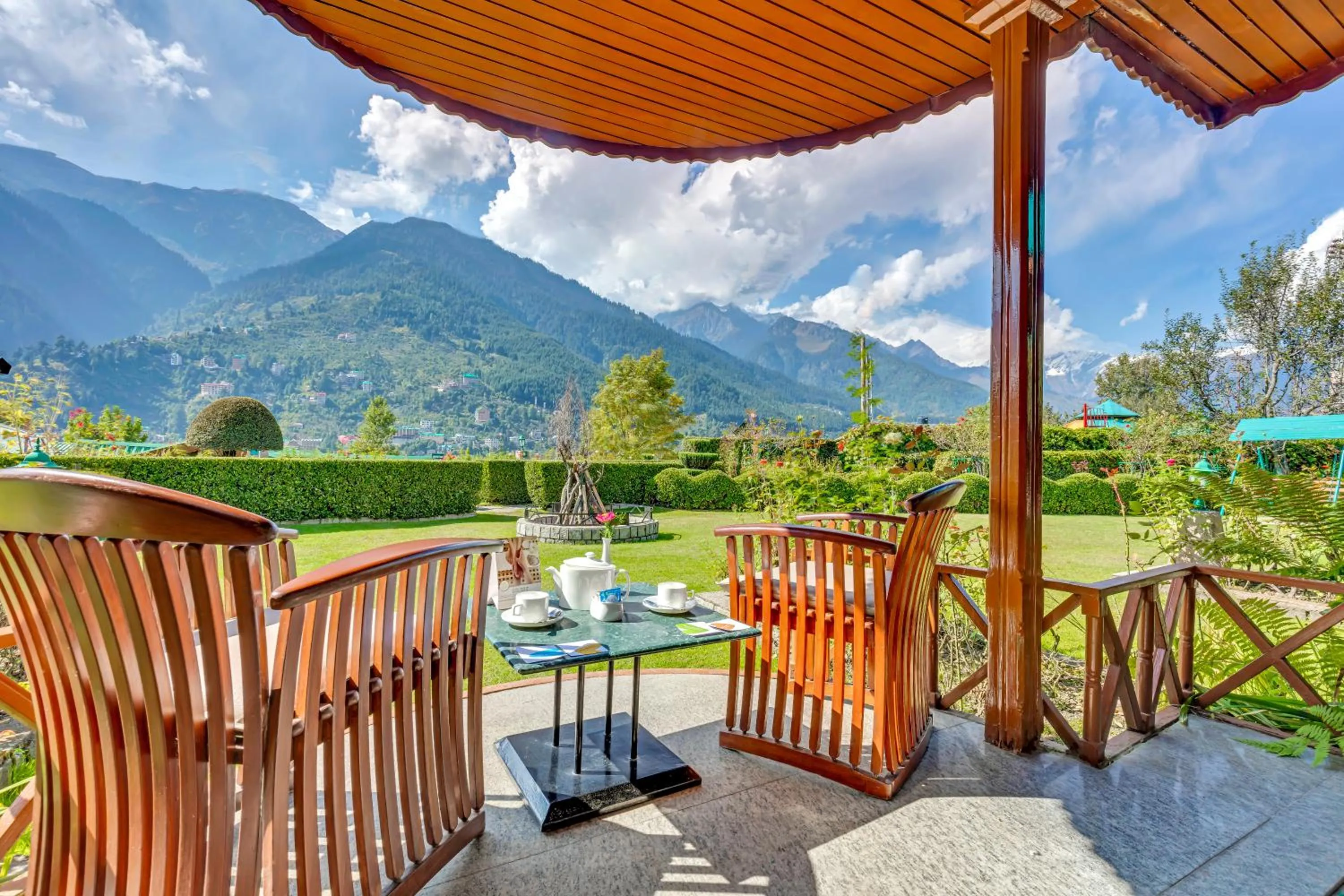 View (from property/room) in Club Mahindra White Meadows Manali