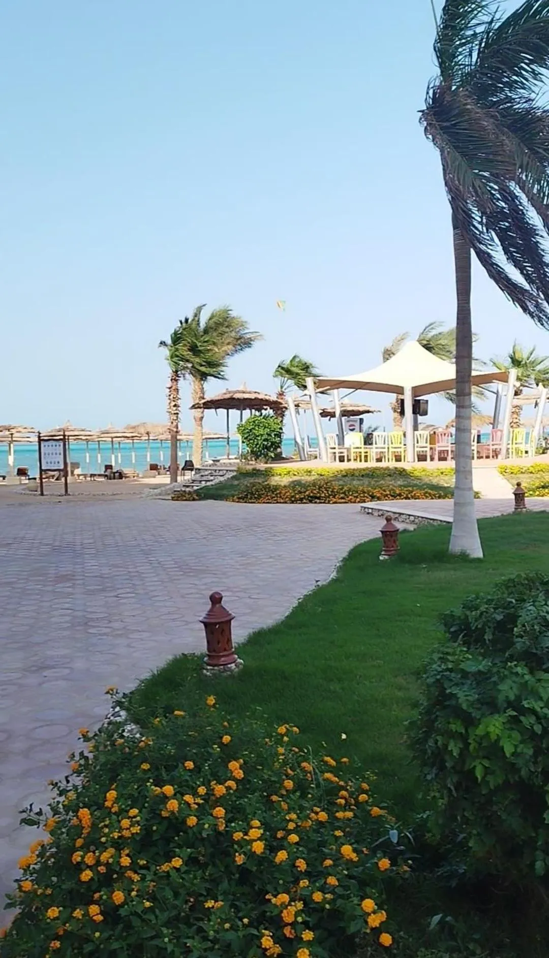 Sea view in royal beach resort hurghada