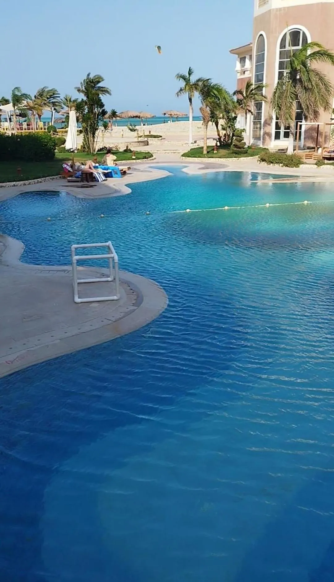 Pool view in royal beach resort hurghada