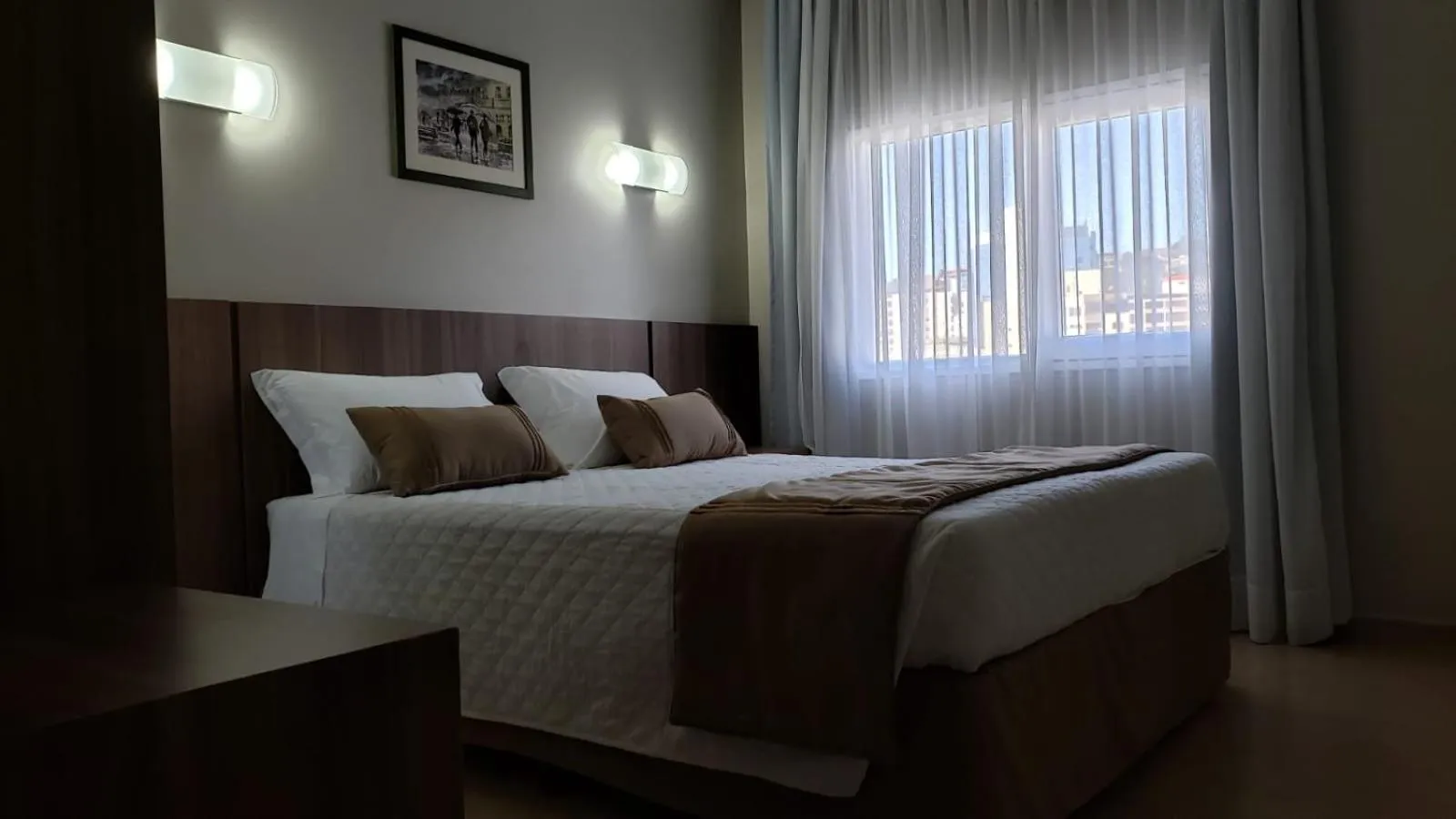 Bed in Hotel Alvorada