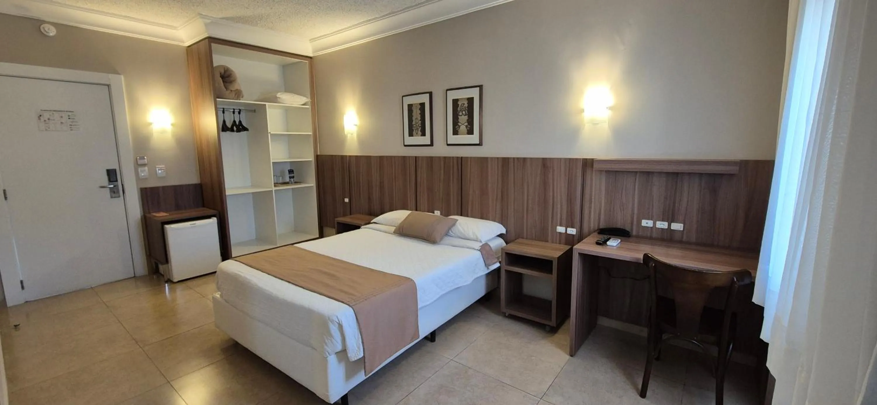 Bed in Hotel Alvorada