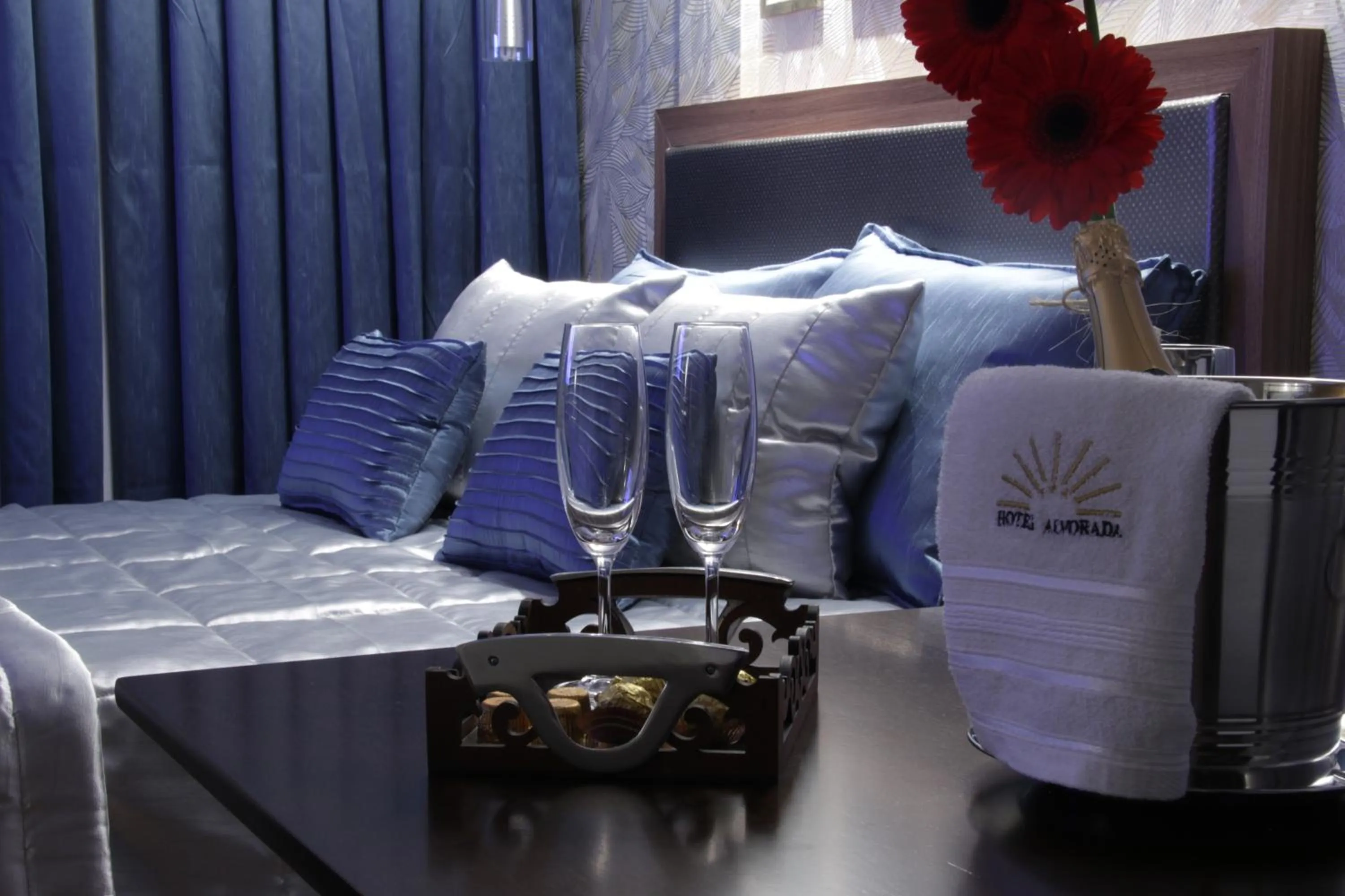 Bedroom, Bed in Hotel Alvorada