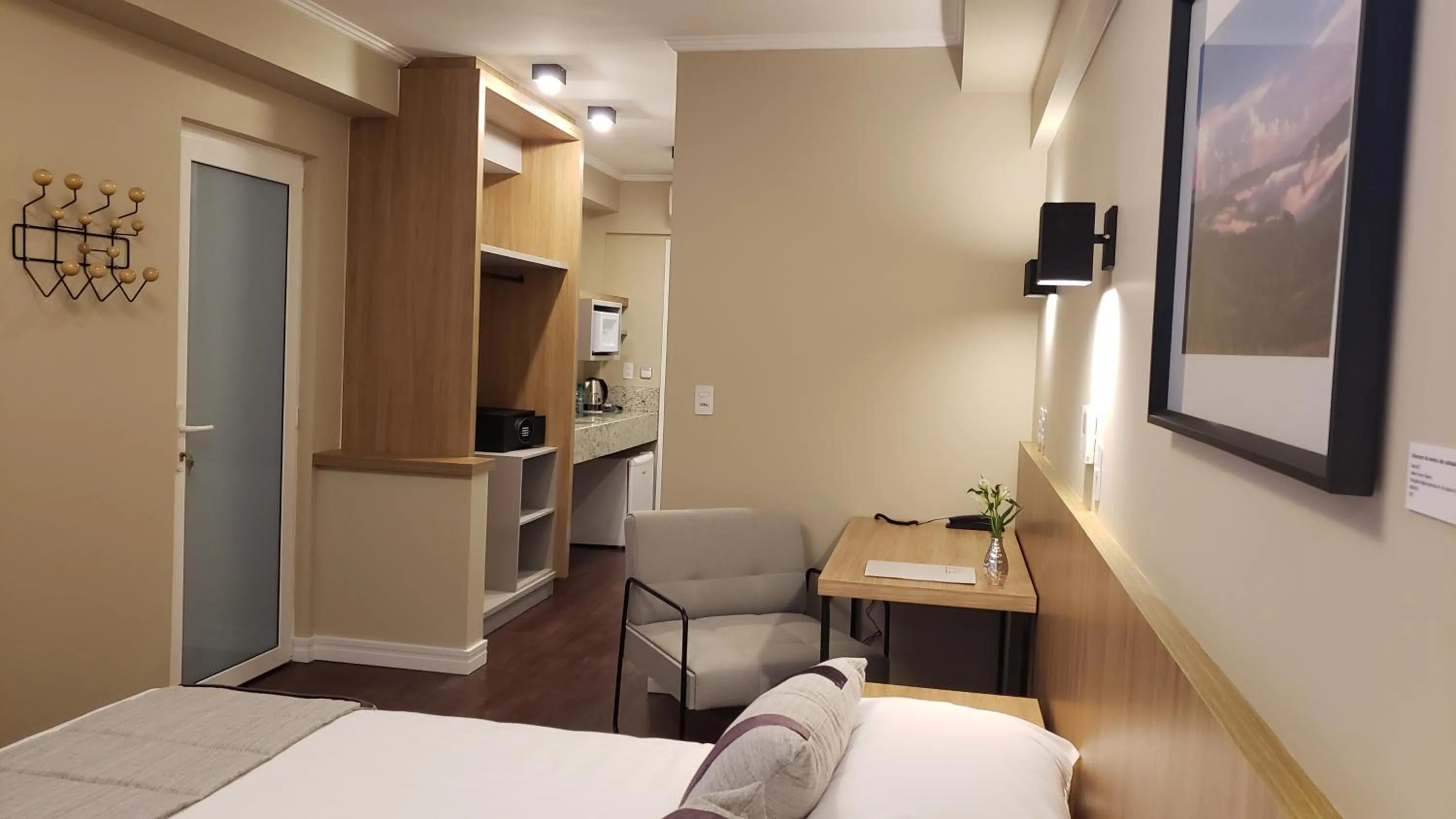 Bed in Hotel Alvorada