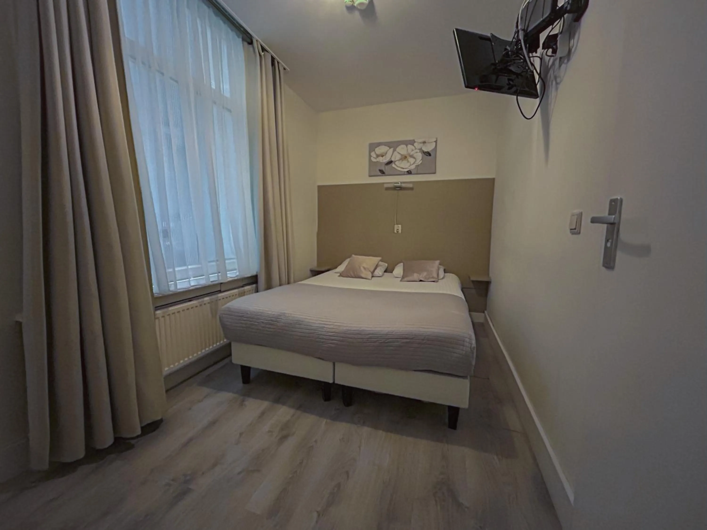 Bed in Family Hotel Kooyk