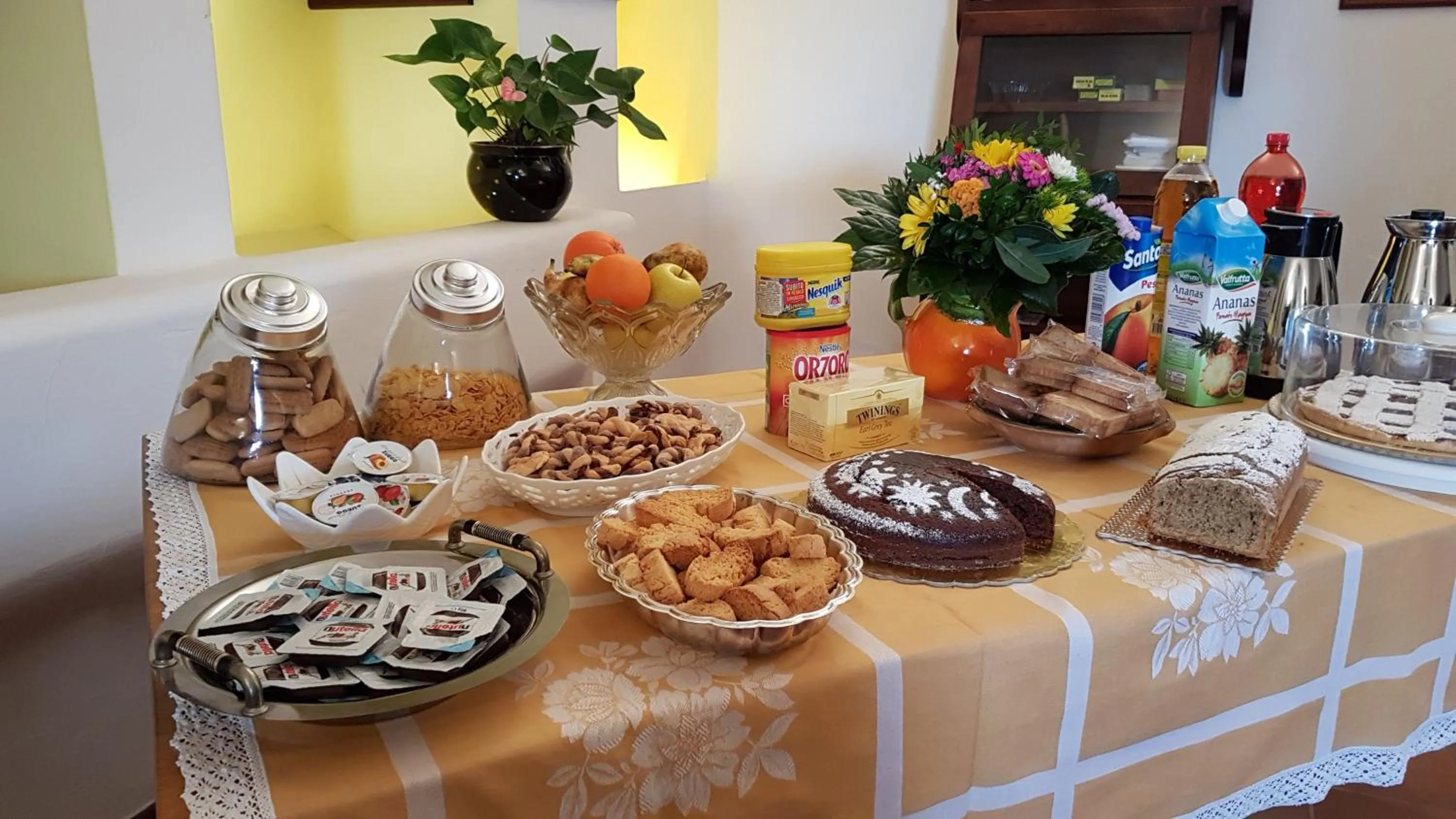 Food and drinks in La Capasa B&B