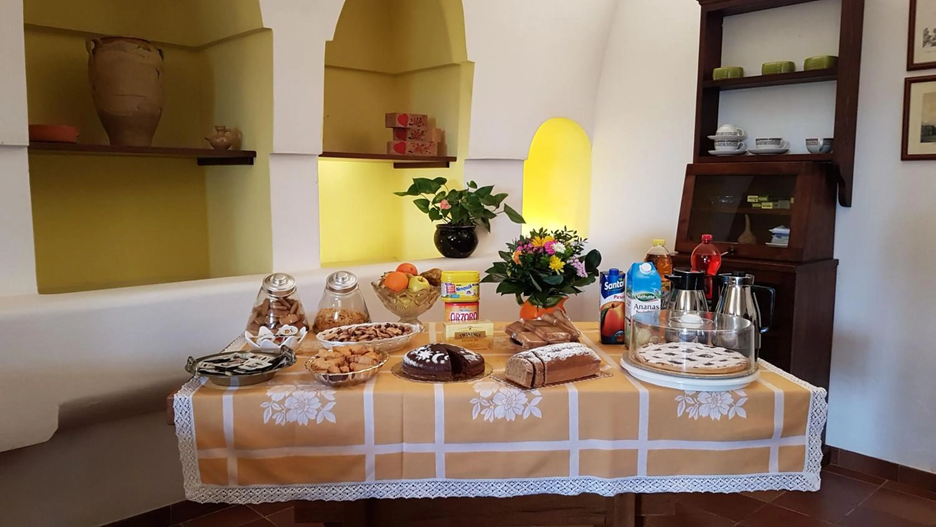 Food and drinks in La Capasa B&B