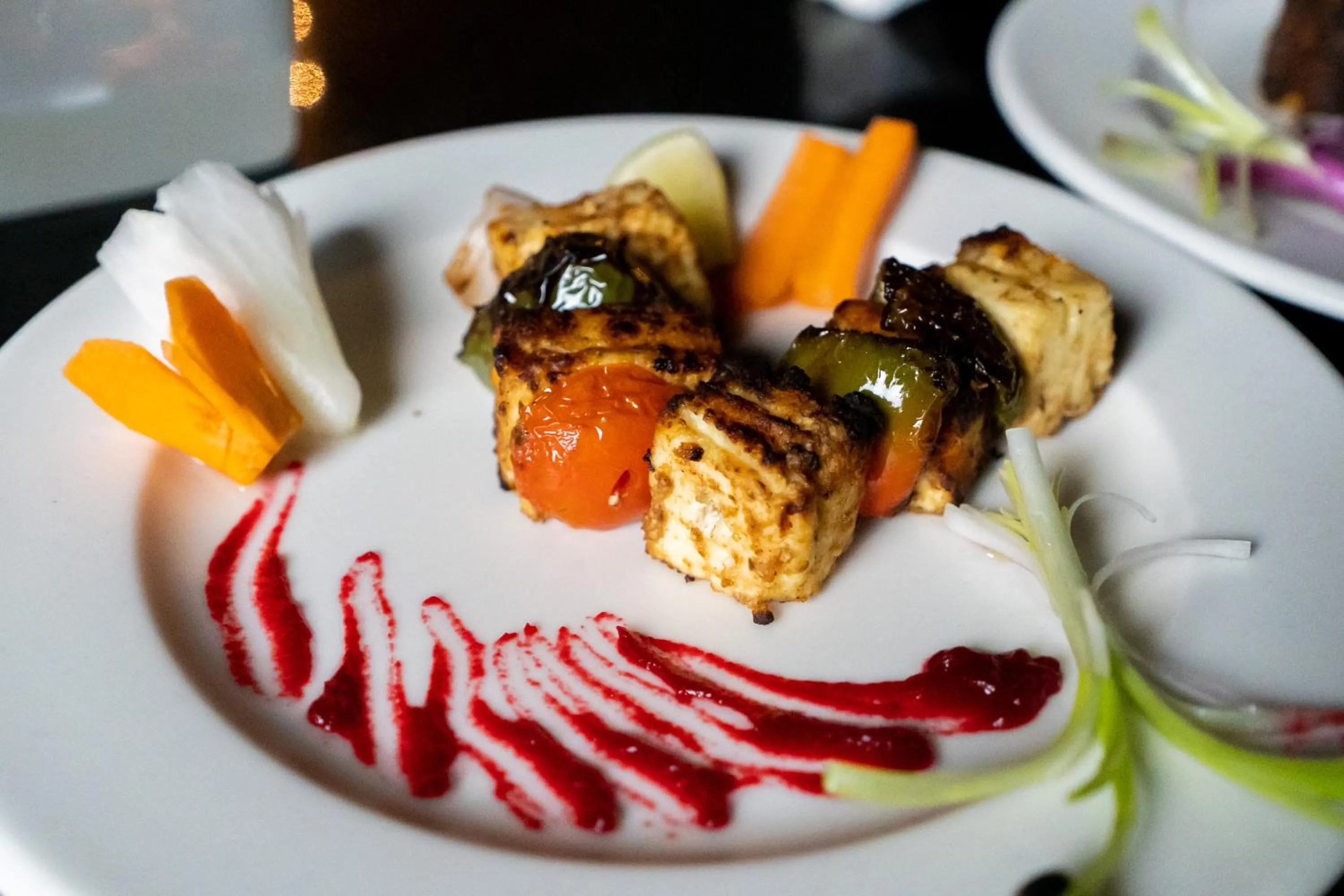 BBQ facilities in River Bank Jungle Resort, Chitwan