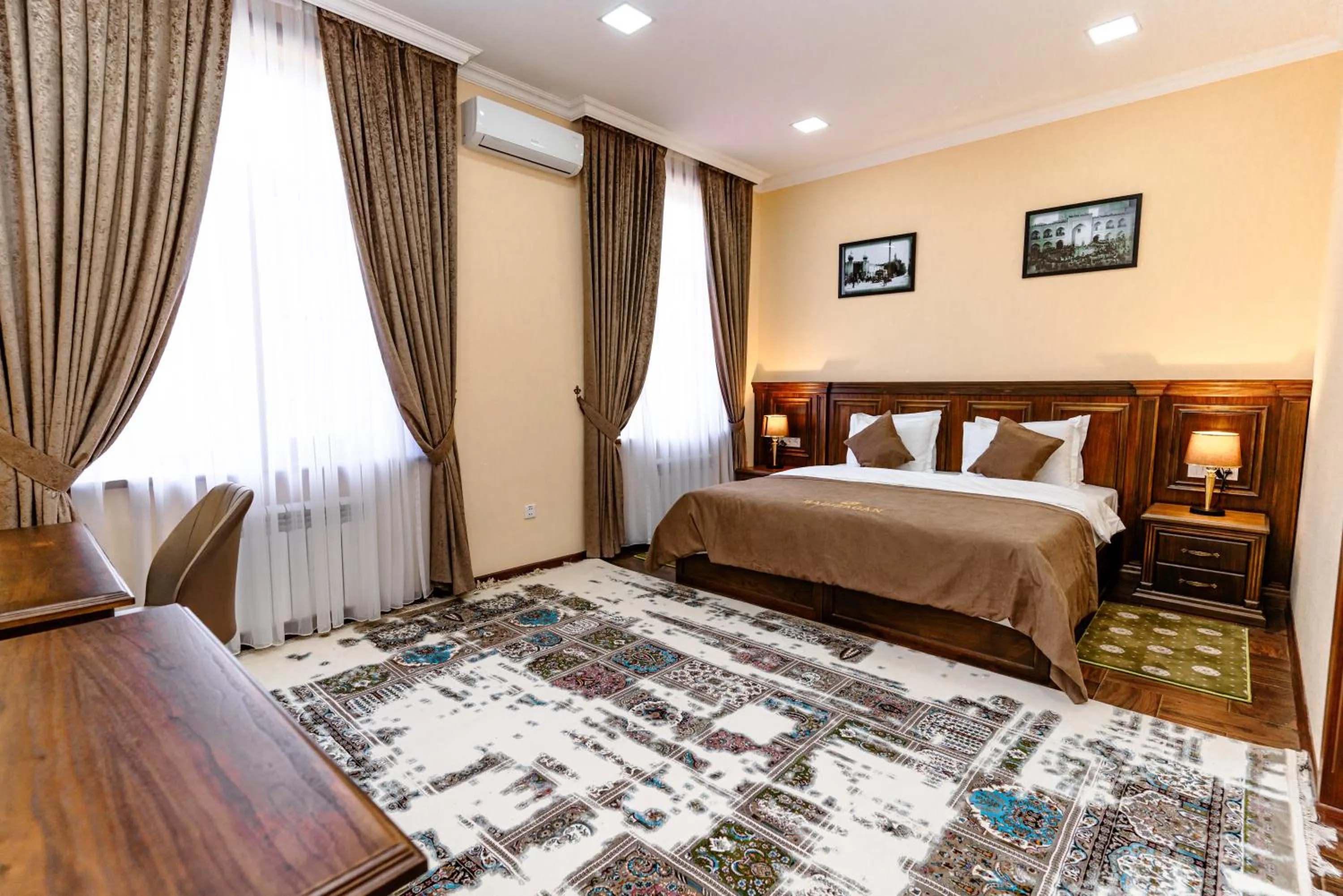 Bed in Bagizagan Hotel