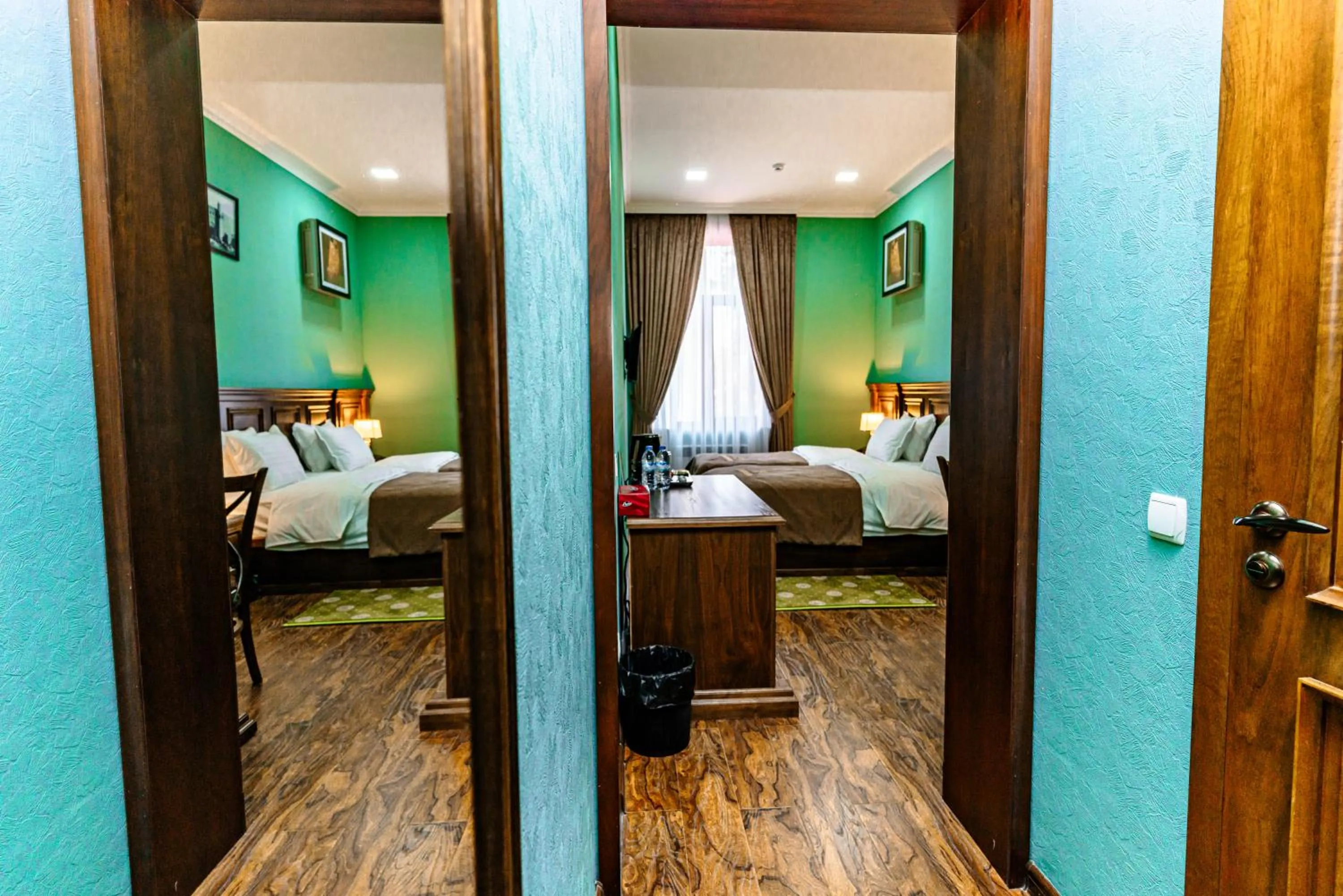 Bed in Bagizagan Hotel