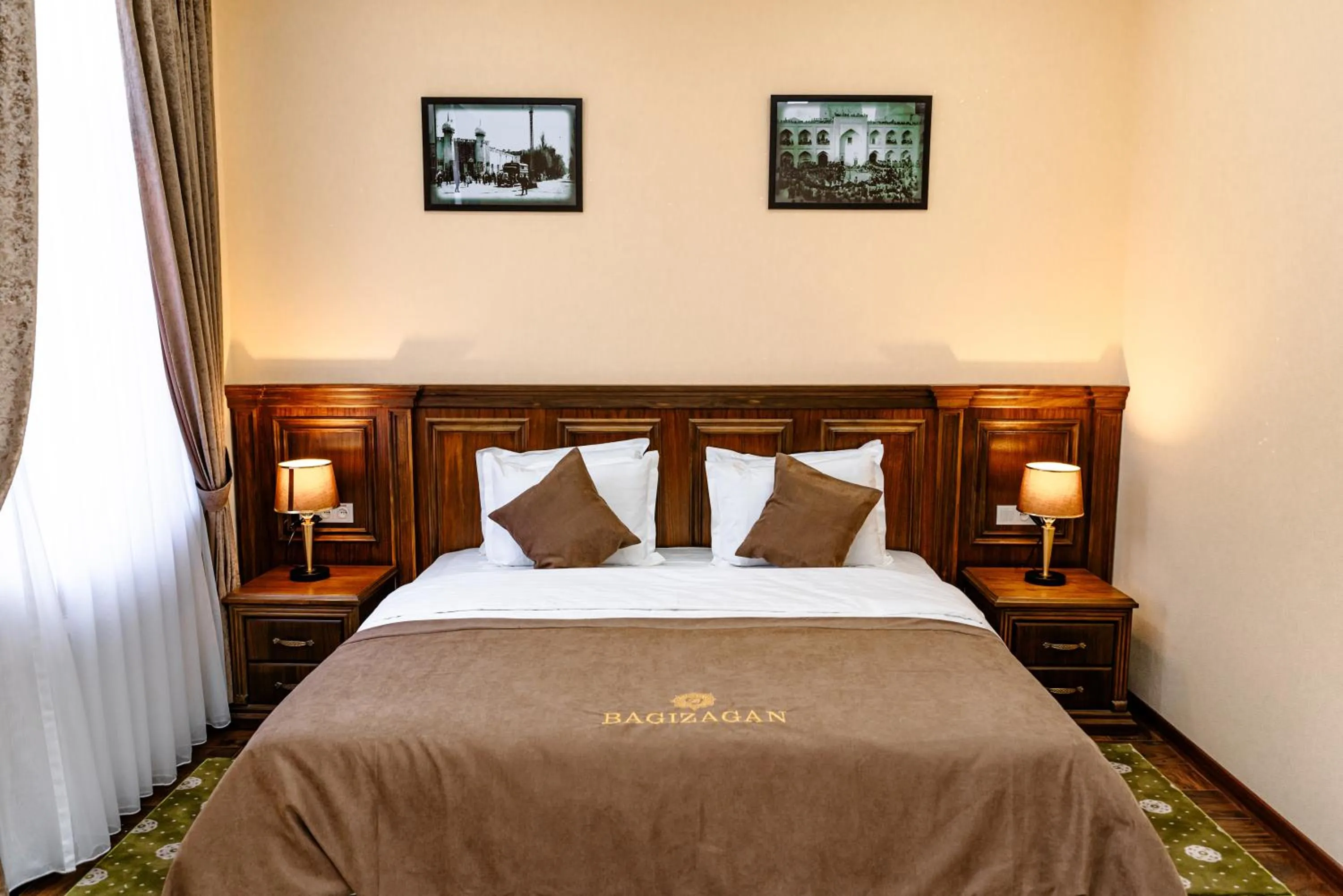 Bed in Bagizagan Hotel