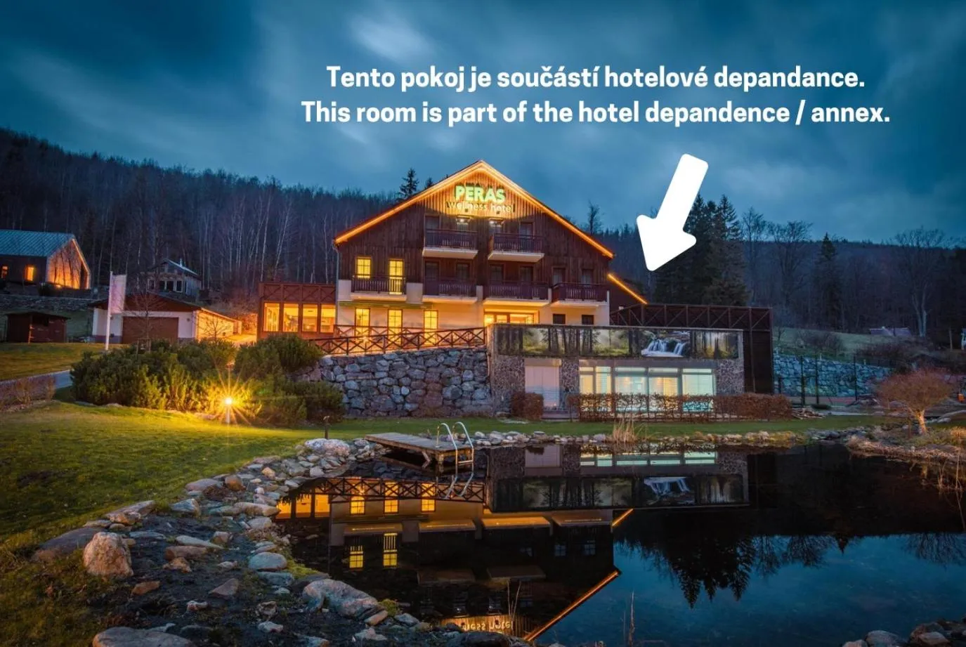 Property building in Peras Wellness Hotel