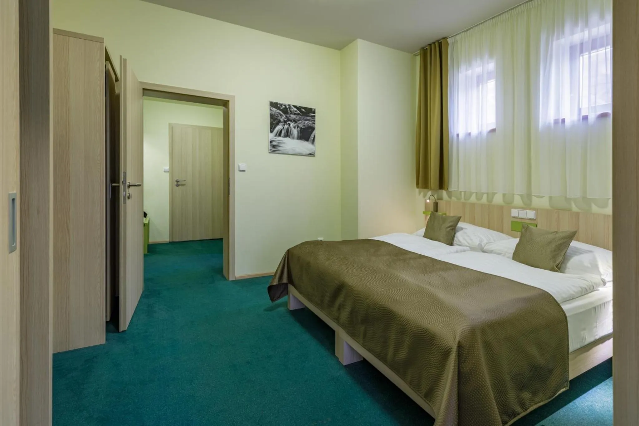 Bedroom, Bed in Peras Wellness Hotel